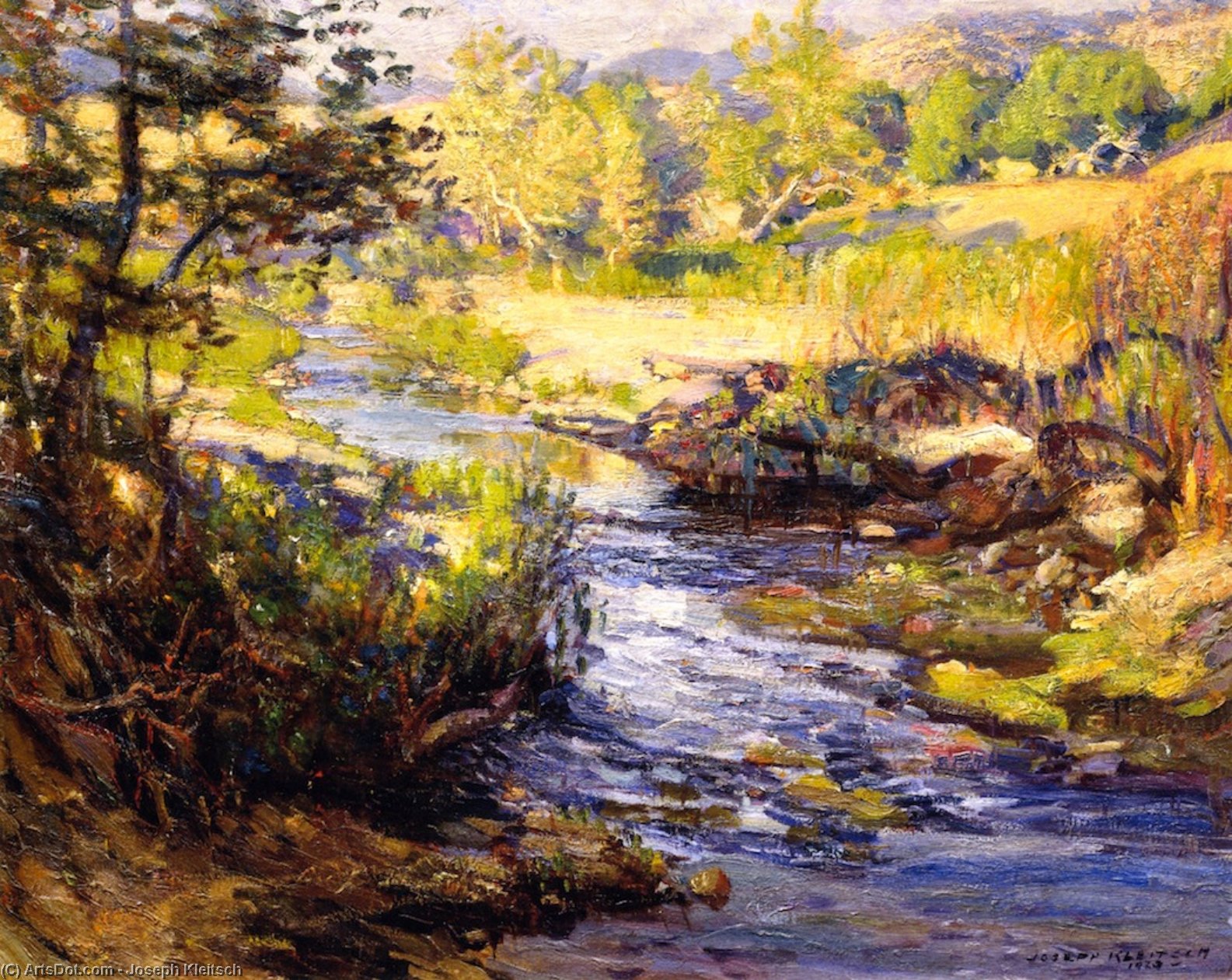 Ruscello - Laguna Canyon — Joseph Kleitsch