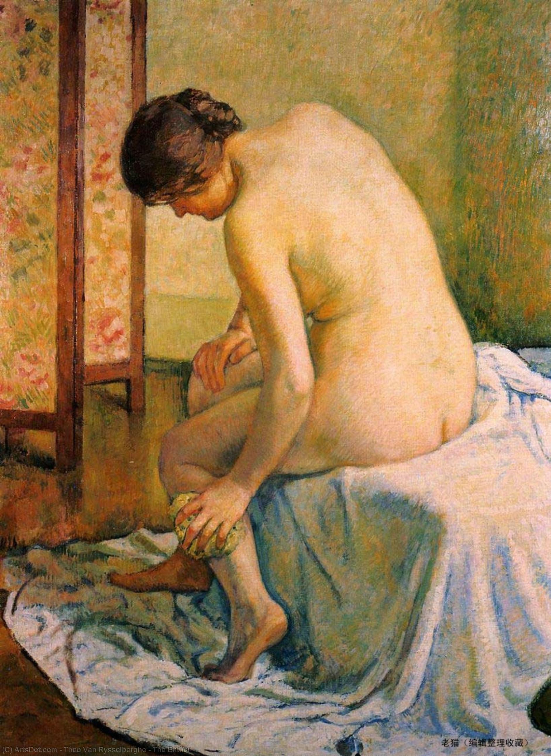 The Bather — Theo Van Rysselberghe