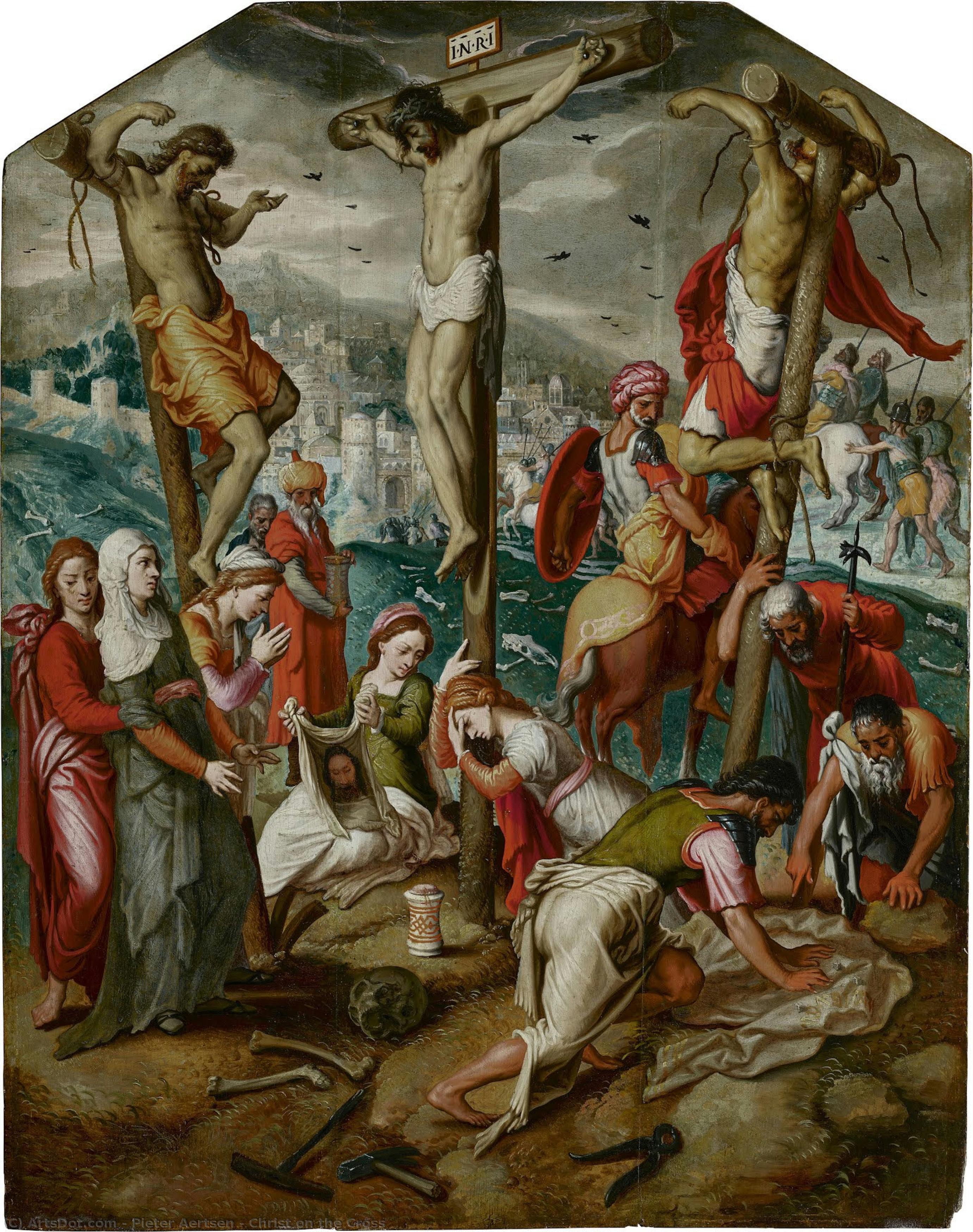 Pieter Aertsen - Crist på korset