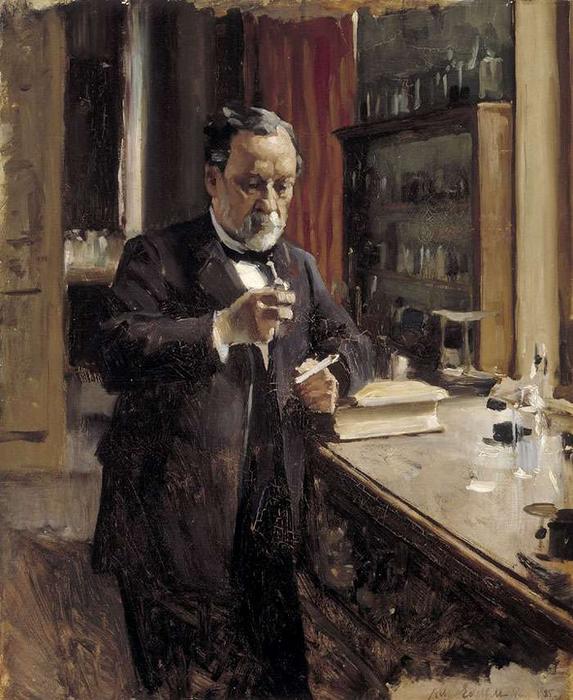 Louis Pasteur Study — Albert Edelfelt