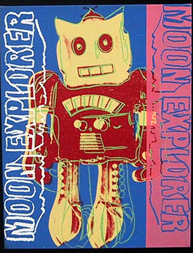 Moon Explorer — Andy Warhol