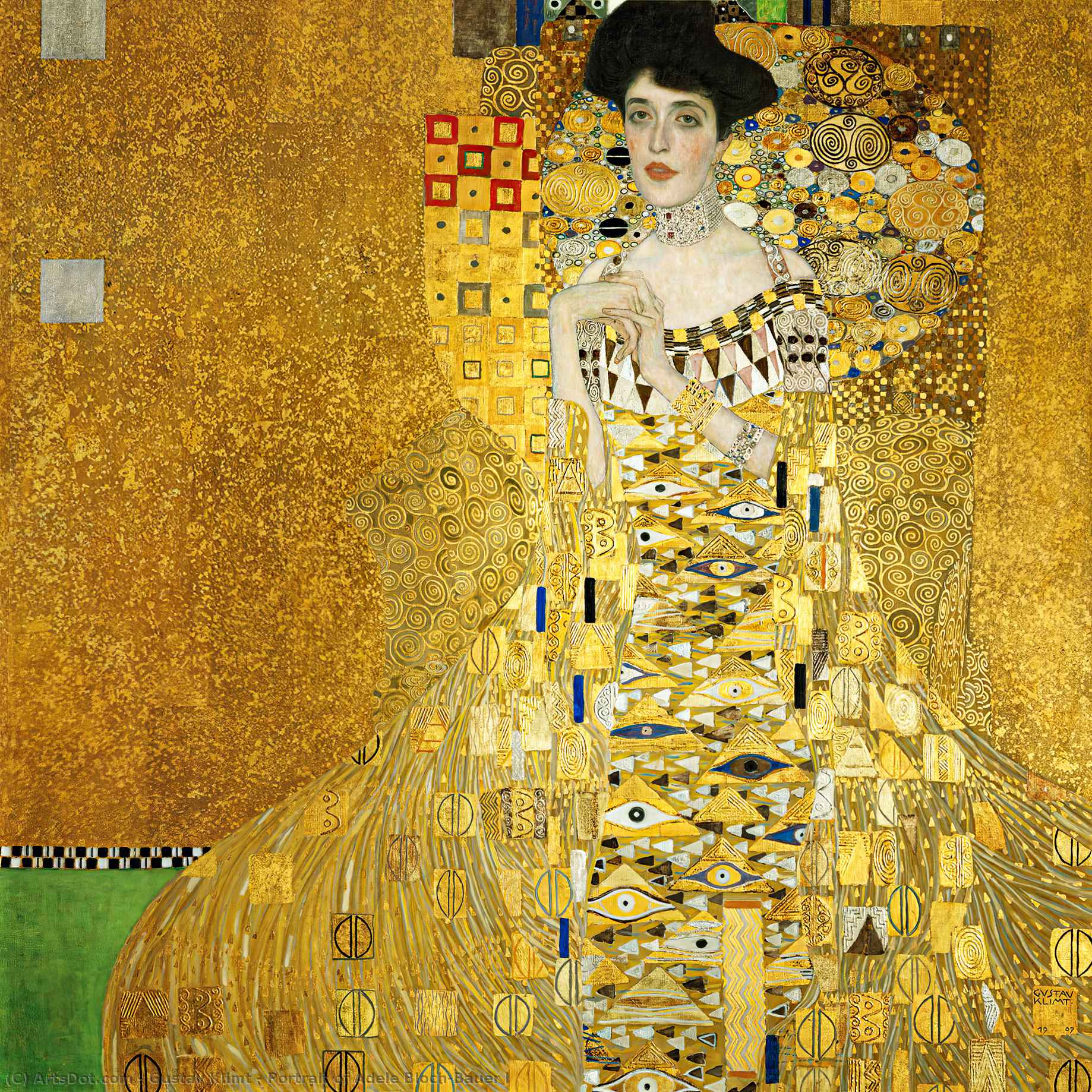 Gustave Klimt - Portrait d'Adele Bloch-Bauer I