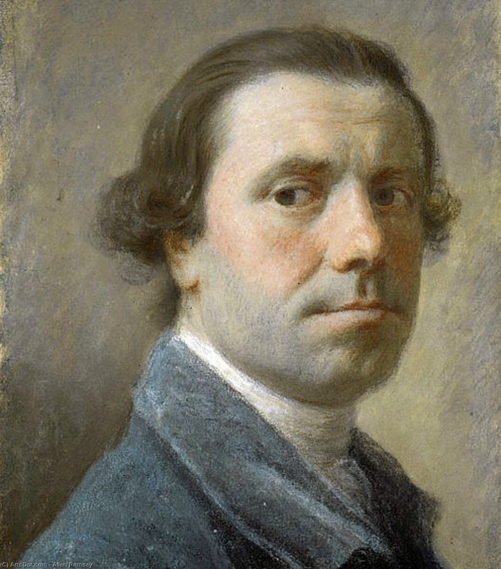 Self-portrait — Allan Ramsay