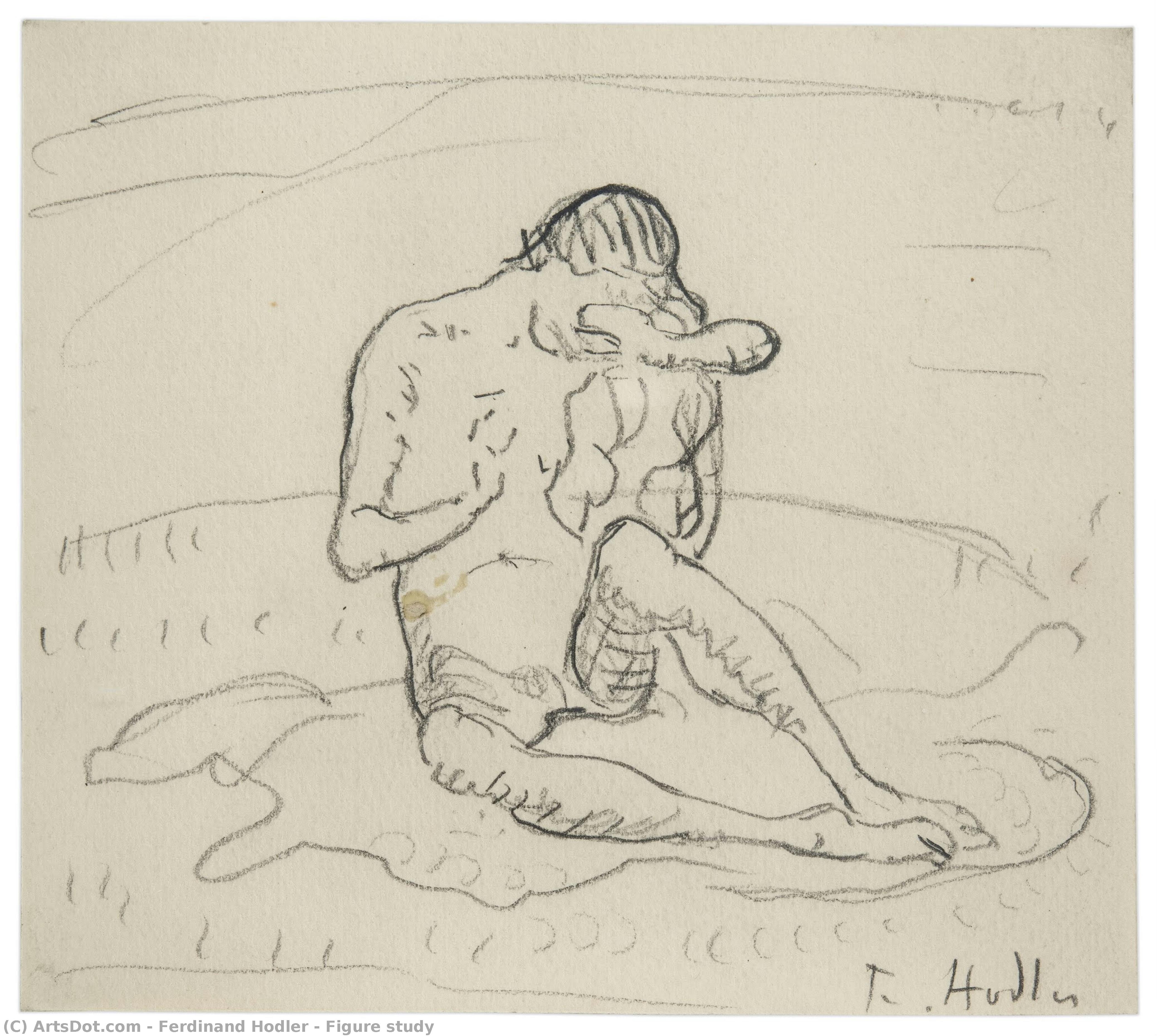 Figure Study — Ferdinand Hodler