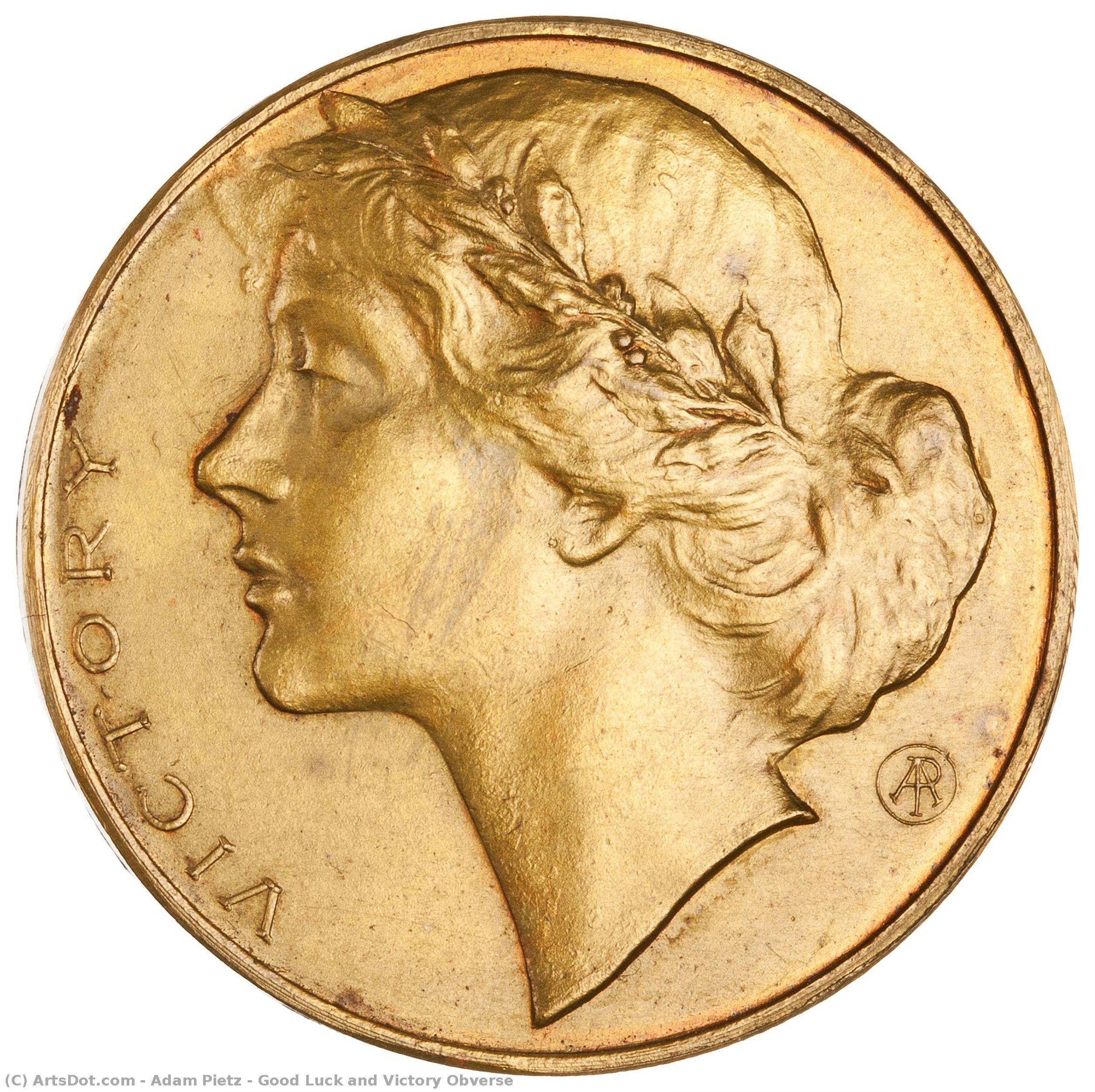 Good Luck And Victory Obverse — Adam Pietz, Metal