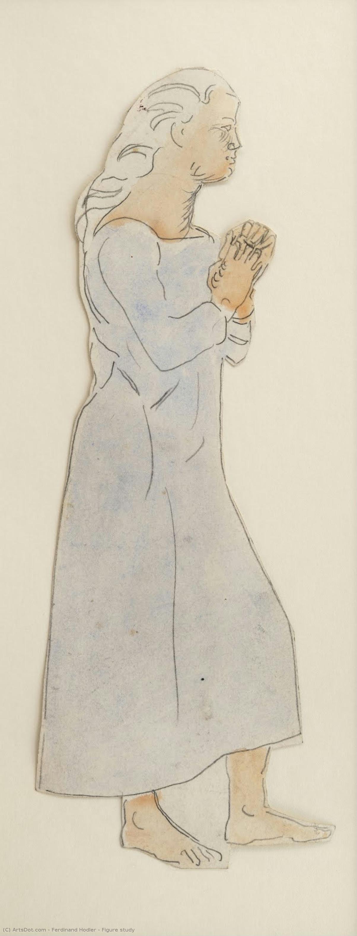 Ferdinand Hodler - Figura študija