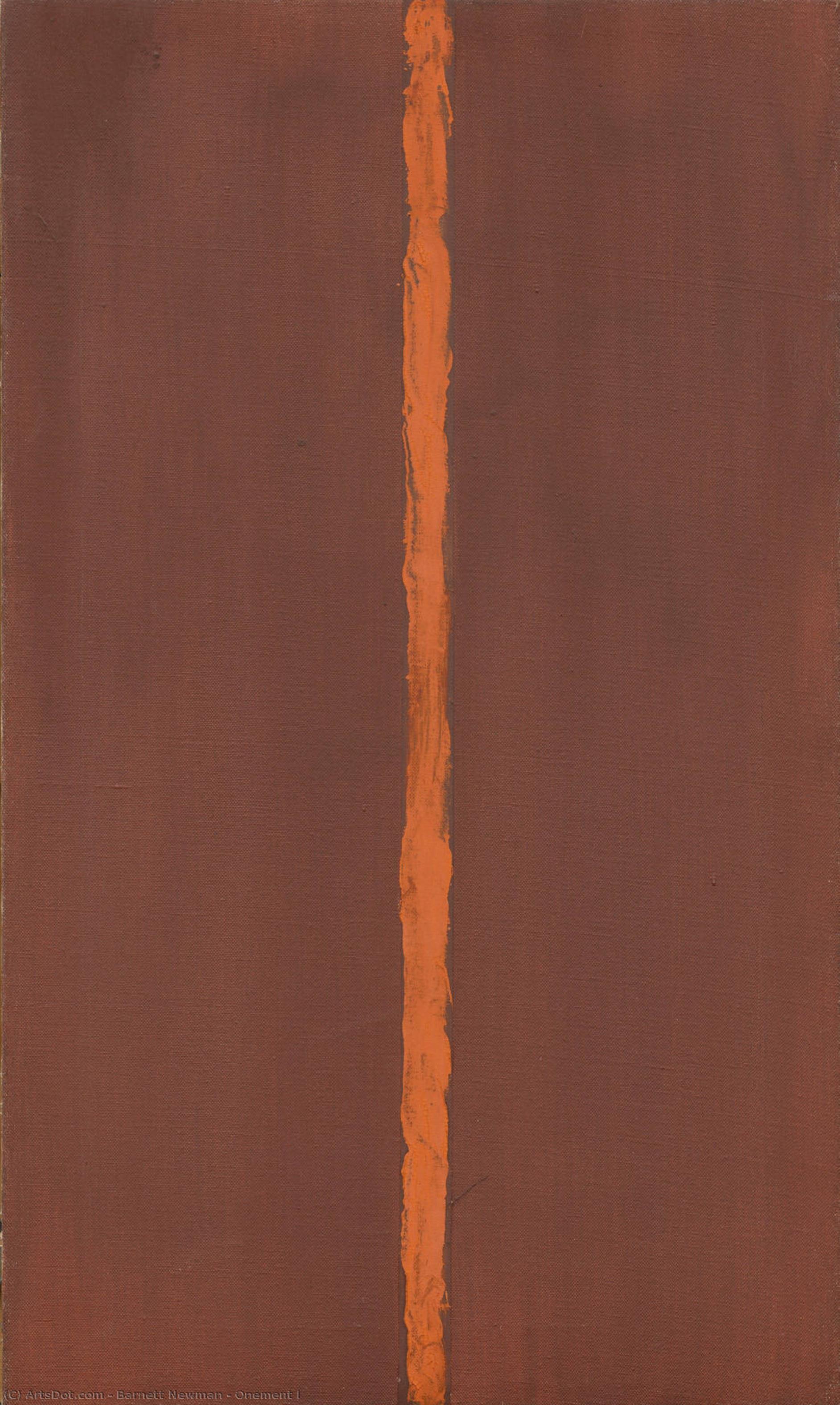 Barnett Newman - Onement I