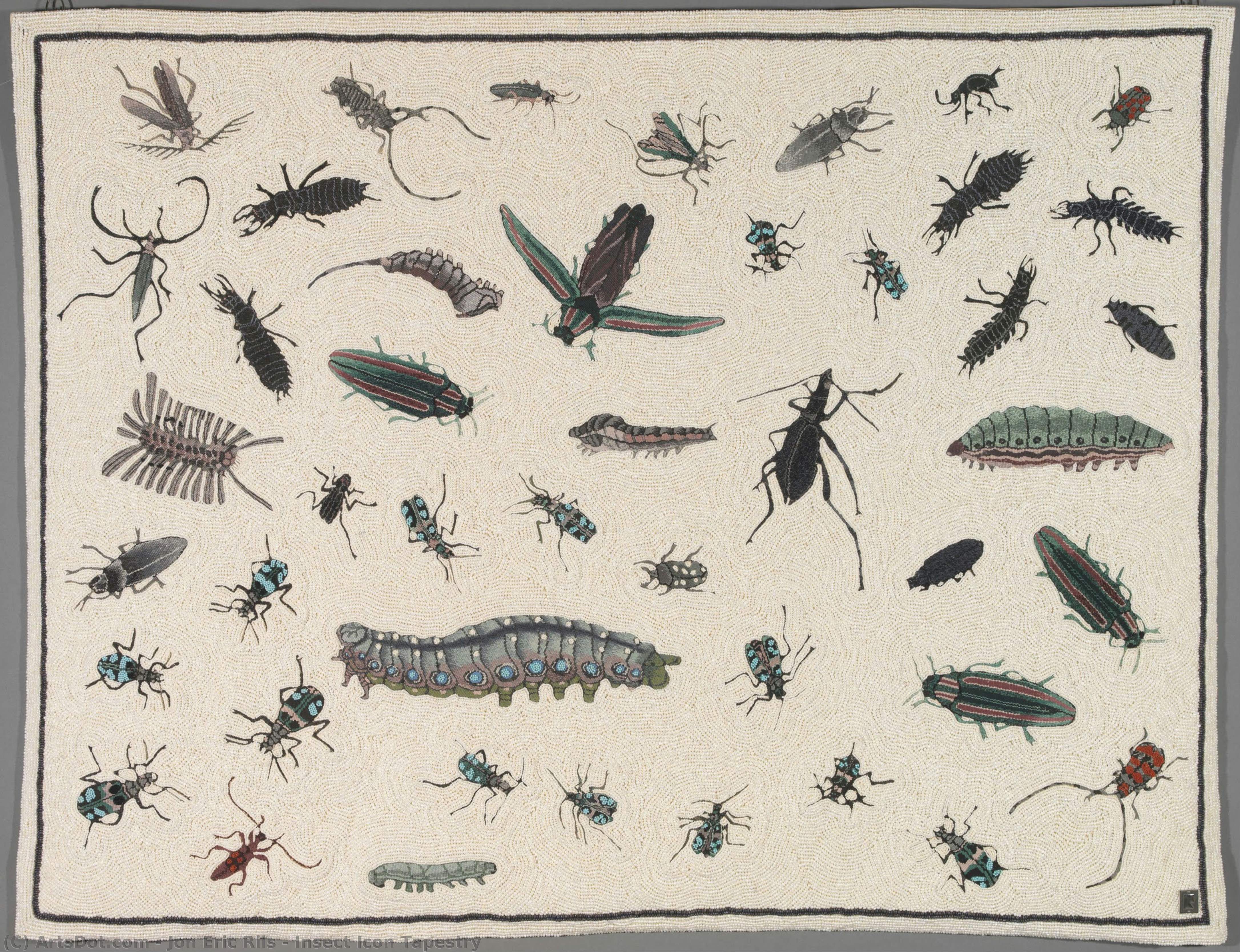 Insect Icon Tapestry — Jon Eric Riis