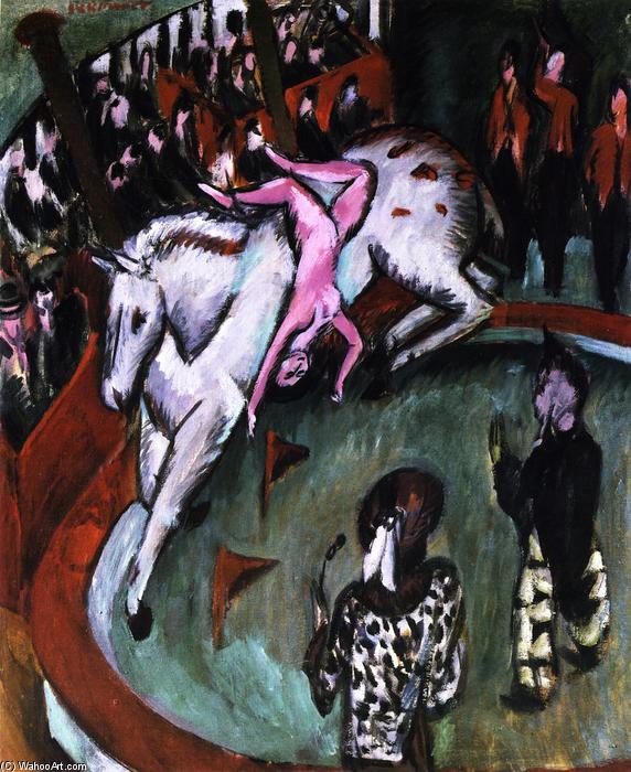 Die Zirkusreiterin — Ernst Ludwig Kirchner