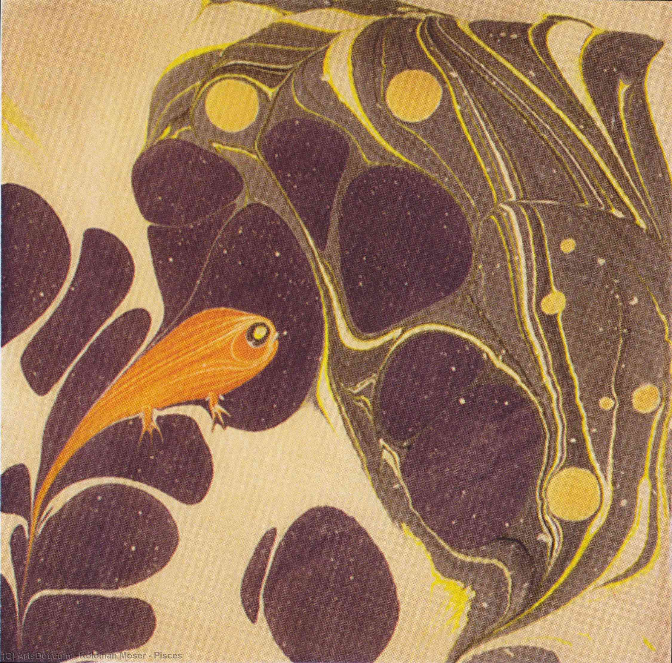 Pisces — Koloman Moser