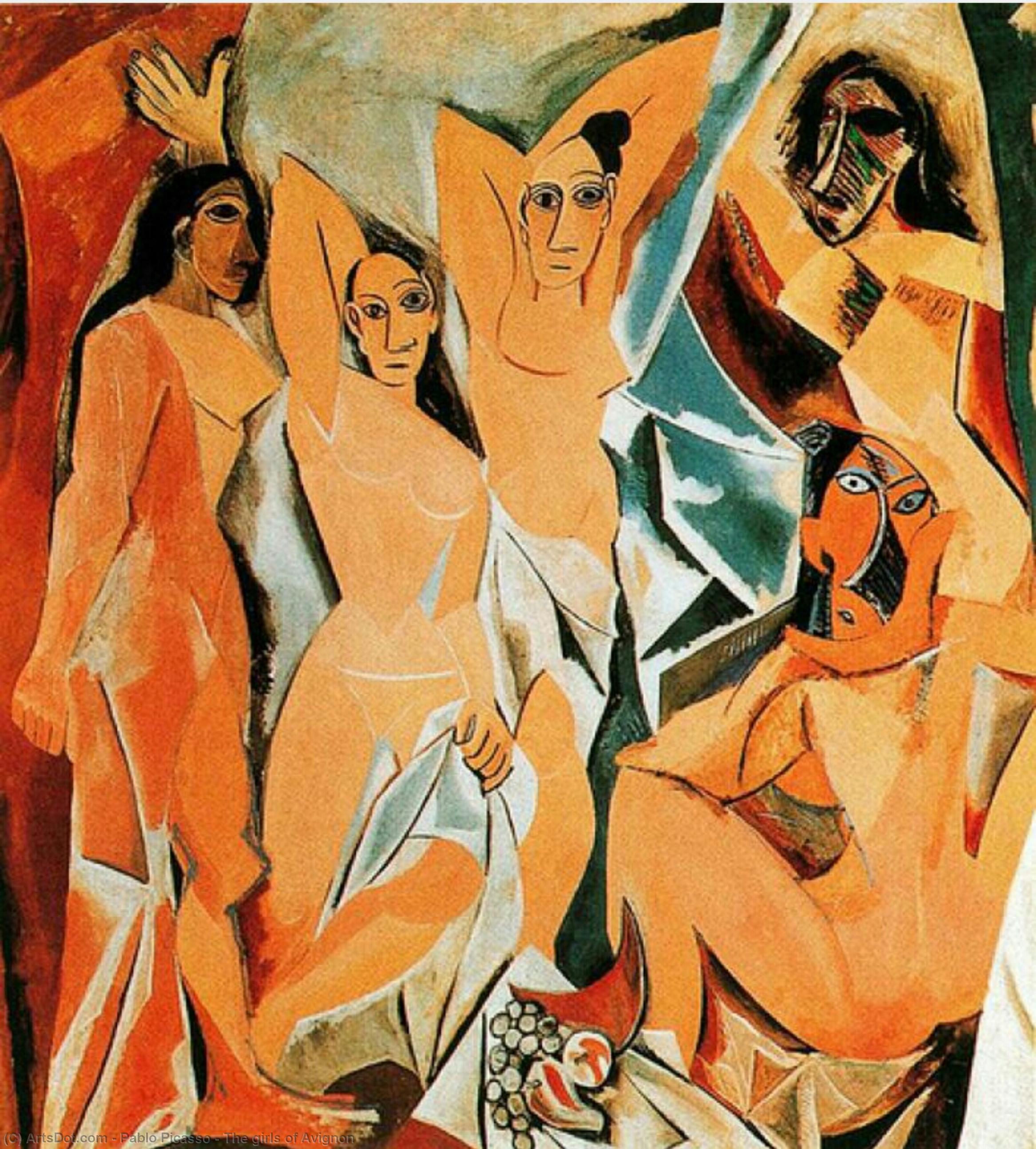 Le Ragazze Di Avignone — Pablo Picasso