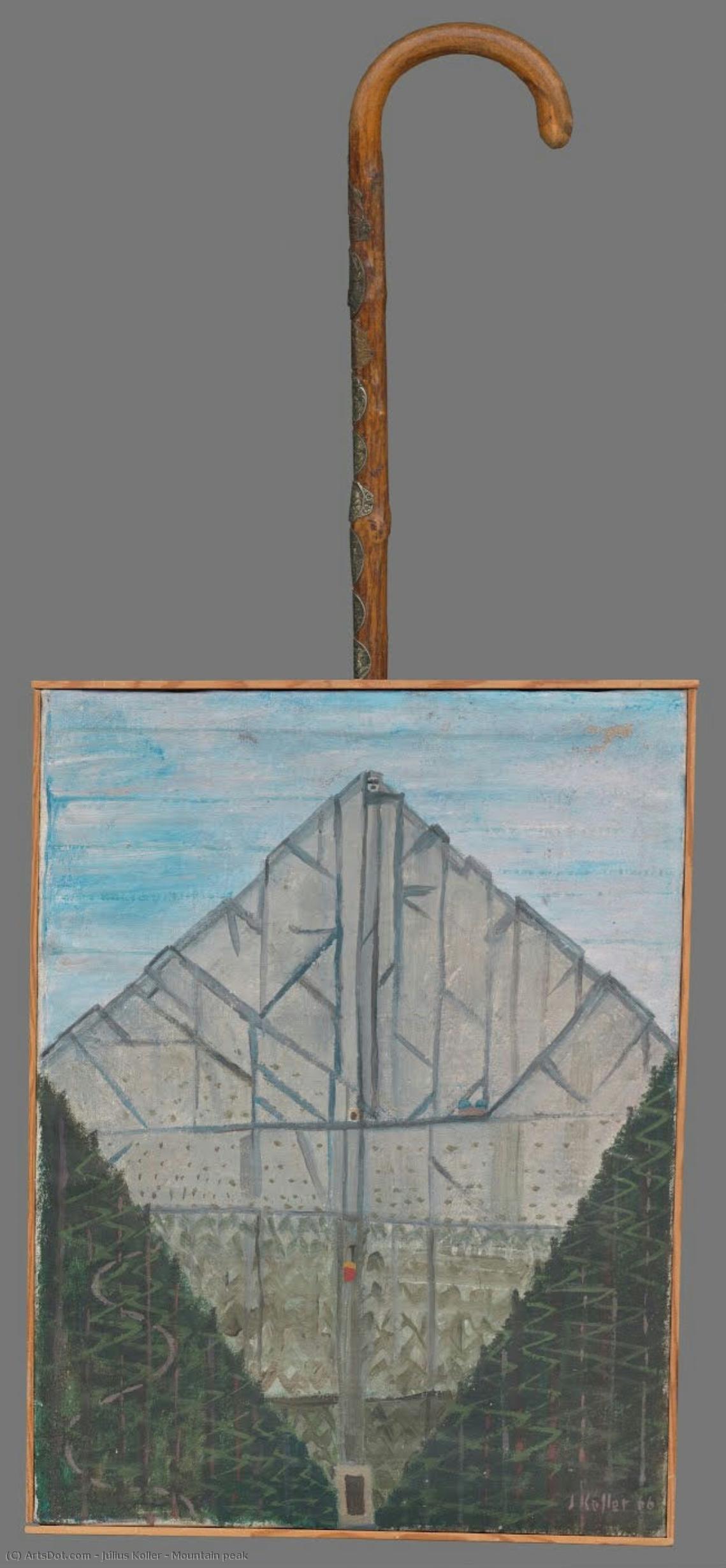Mountain Peak — Július Koller
