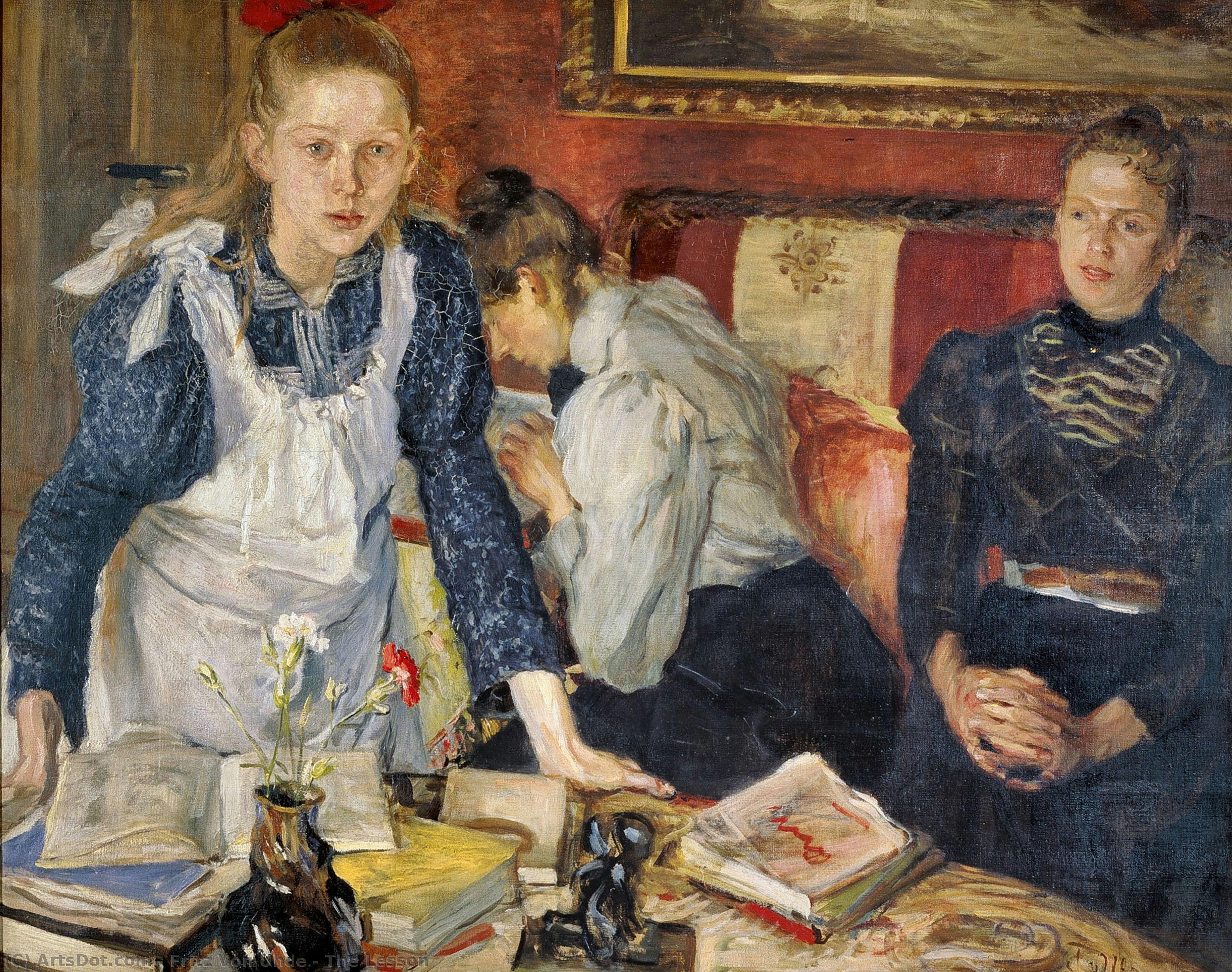 Fritz Von Uhde - A Aula