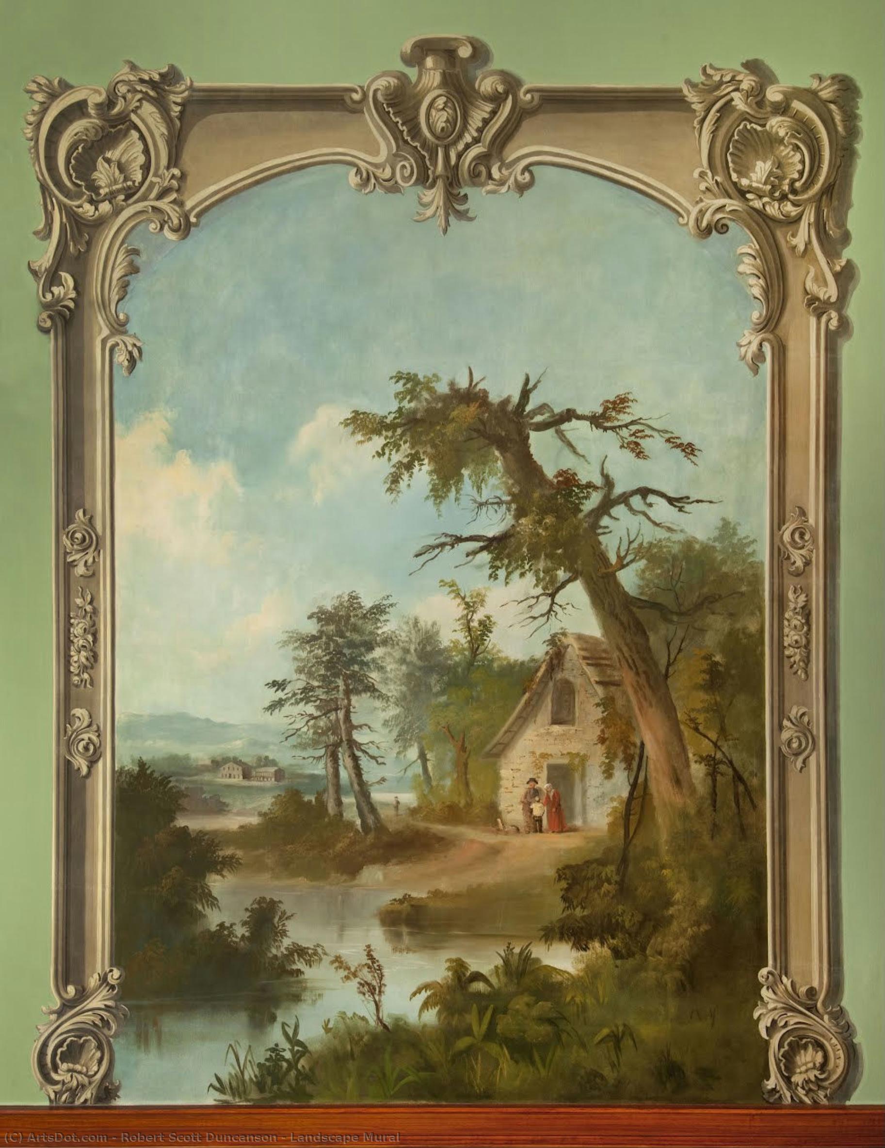 Robert Seldon Duncanson - Landscape Mural