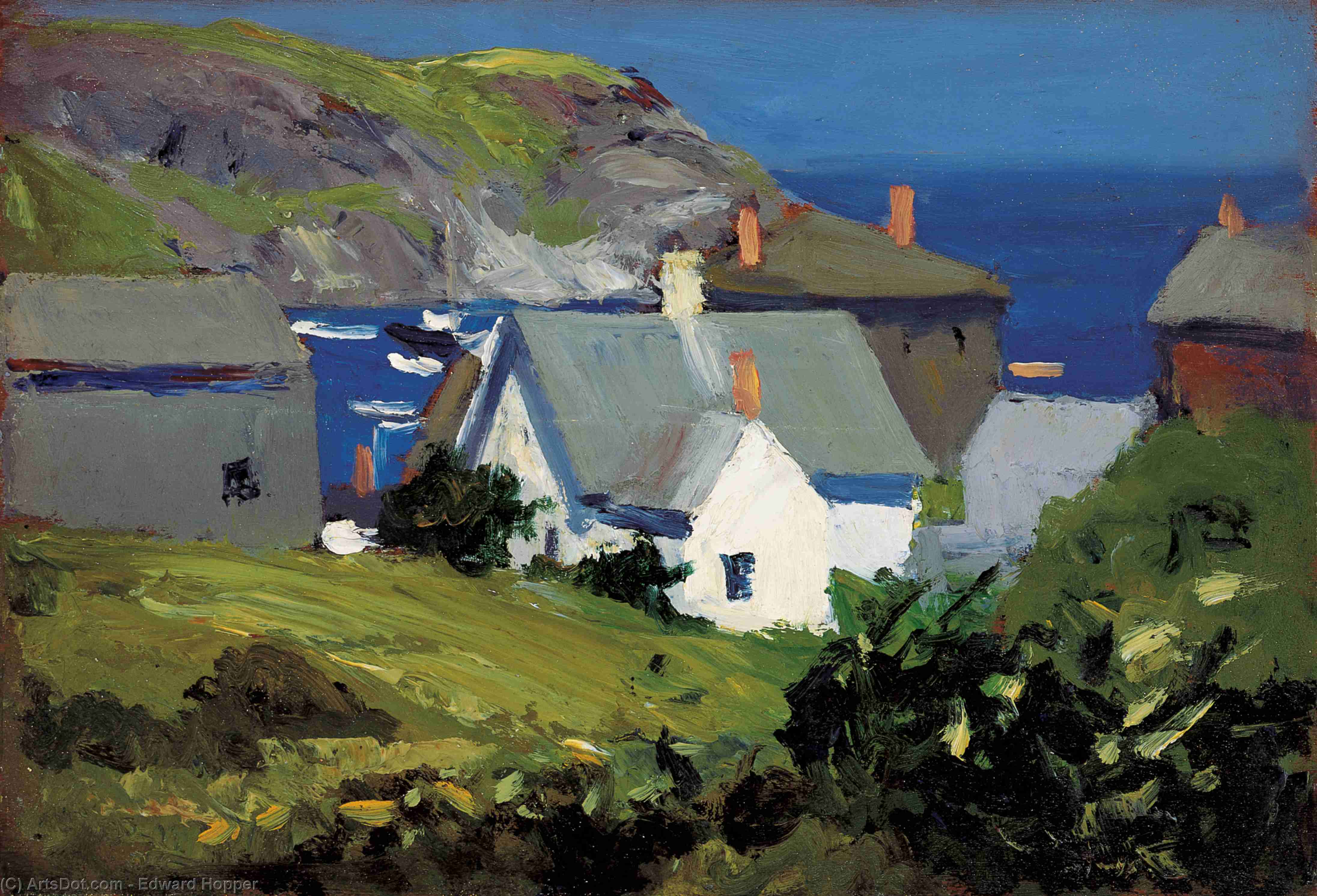 Monographien Häuser, Maine — Edward Hopper