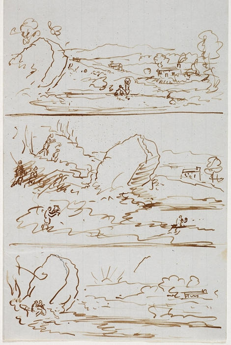 Three Landscapes — Thomas Cole