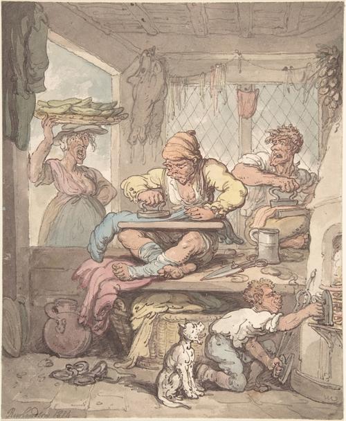The Tailor — Thomas Rowlandson