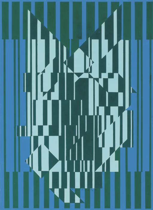 Calcis-c — Victor Vasarely