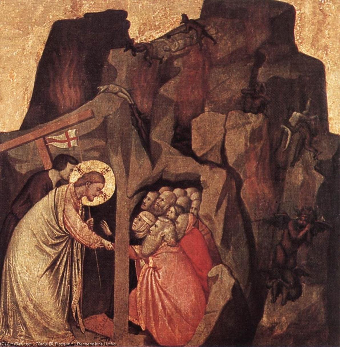 Giotto di Bondone - Abstieg ins Limbo