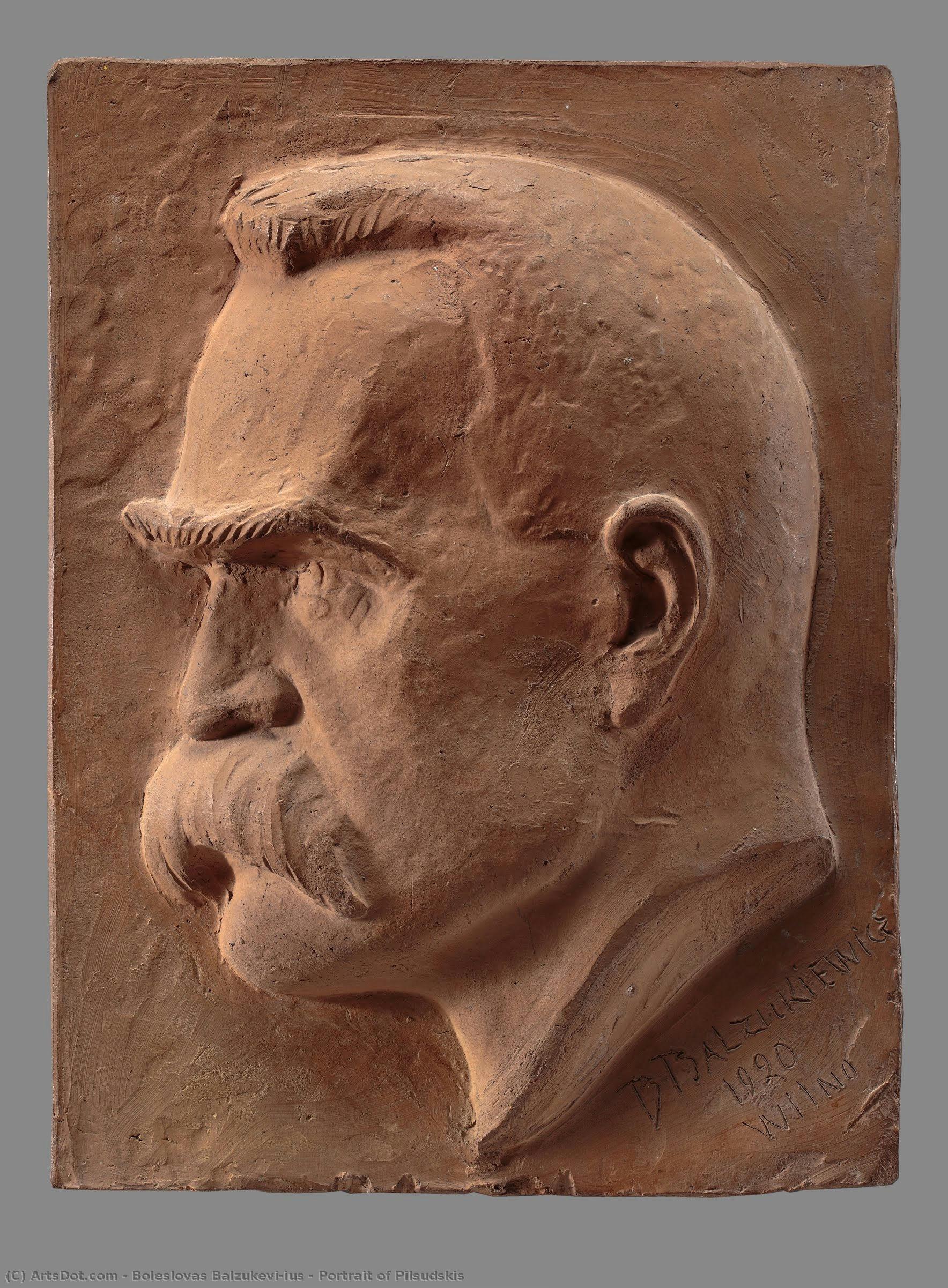 Portrait Of Pilsudskis — Boleslovas Balzukevičius