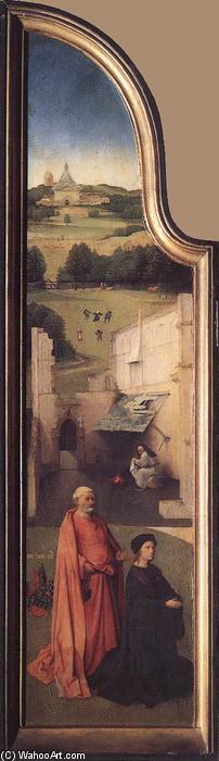 Hieronymus Bosch - Světící se Petr s dárcem