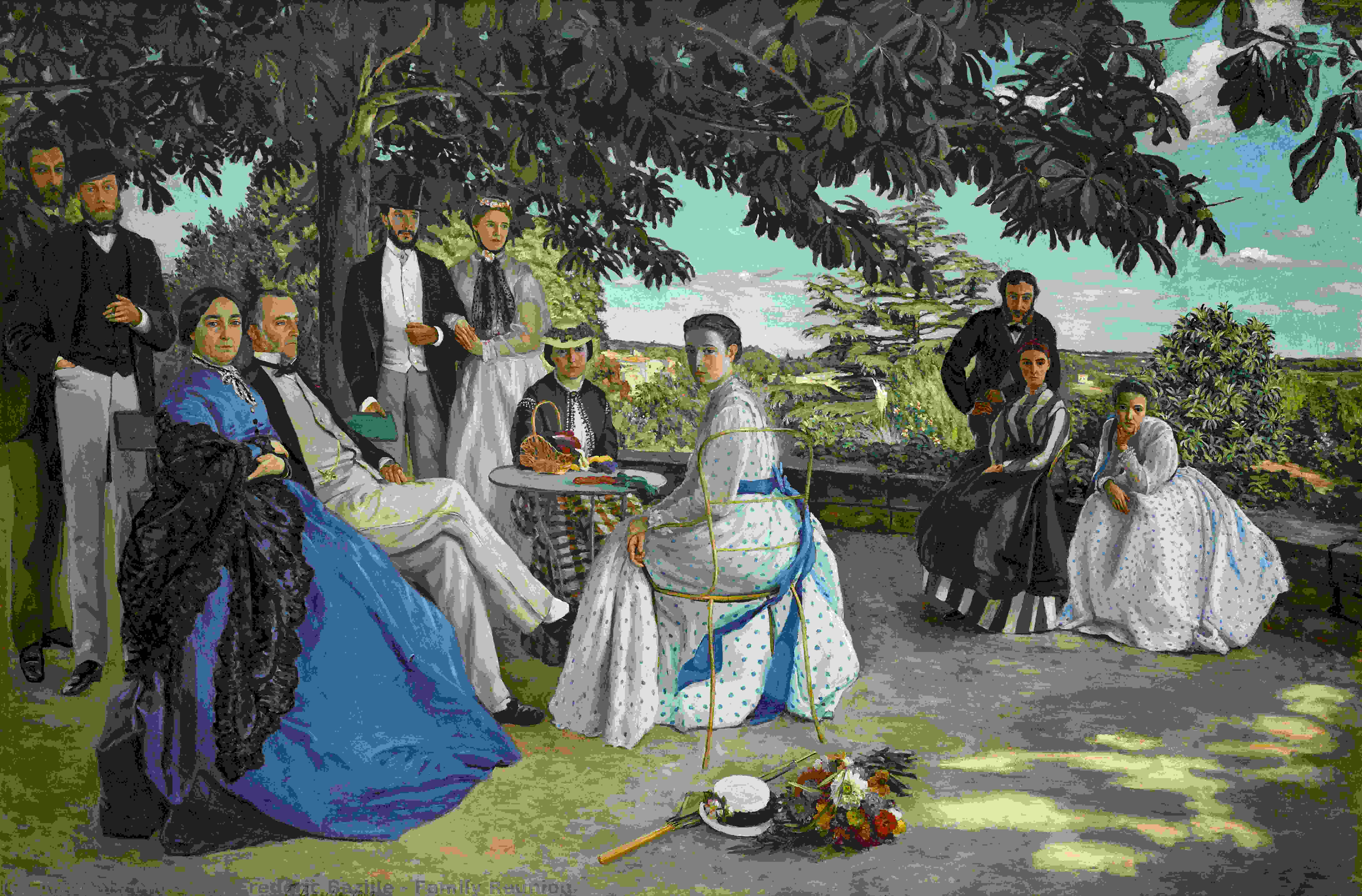 Jean Frédéric Bazille - Rodinná zrečnosť