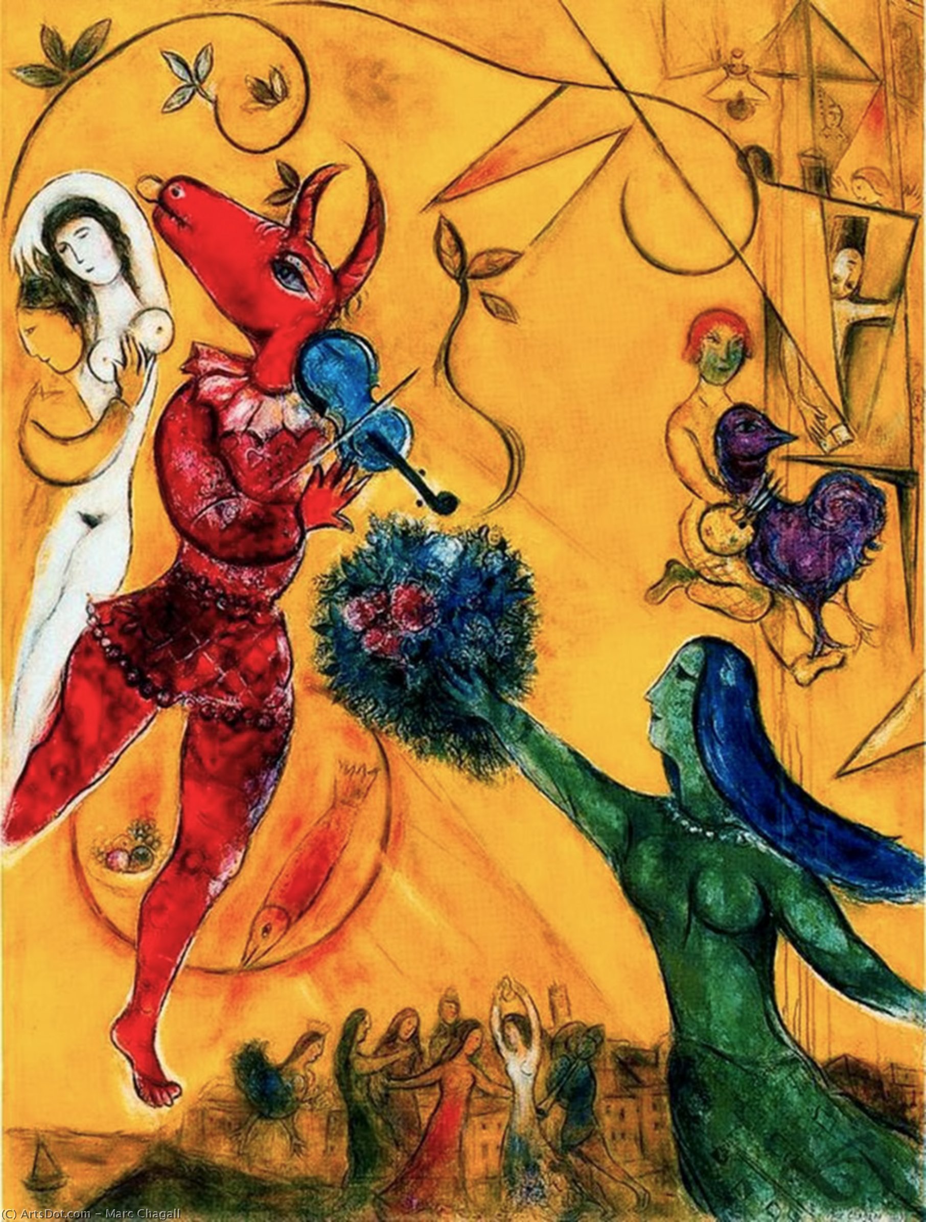 The Dance — Marc Chagall