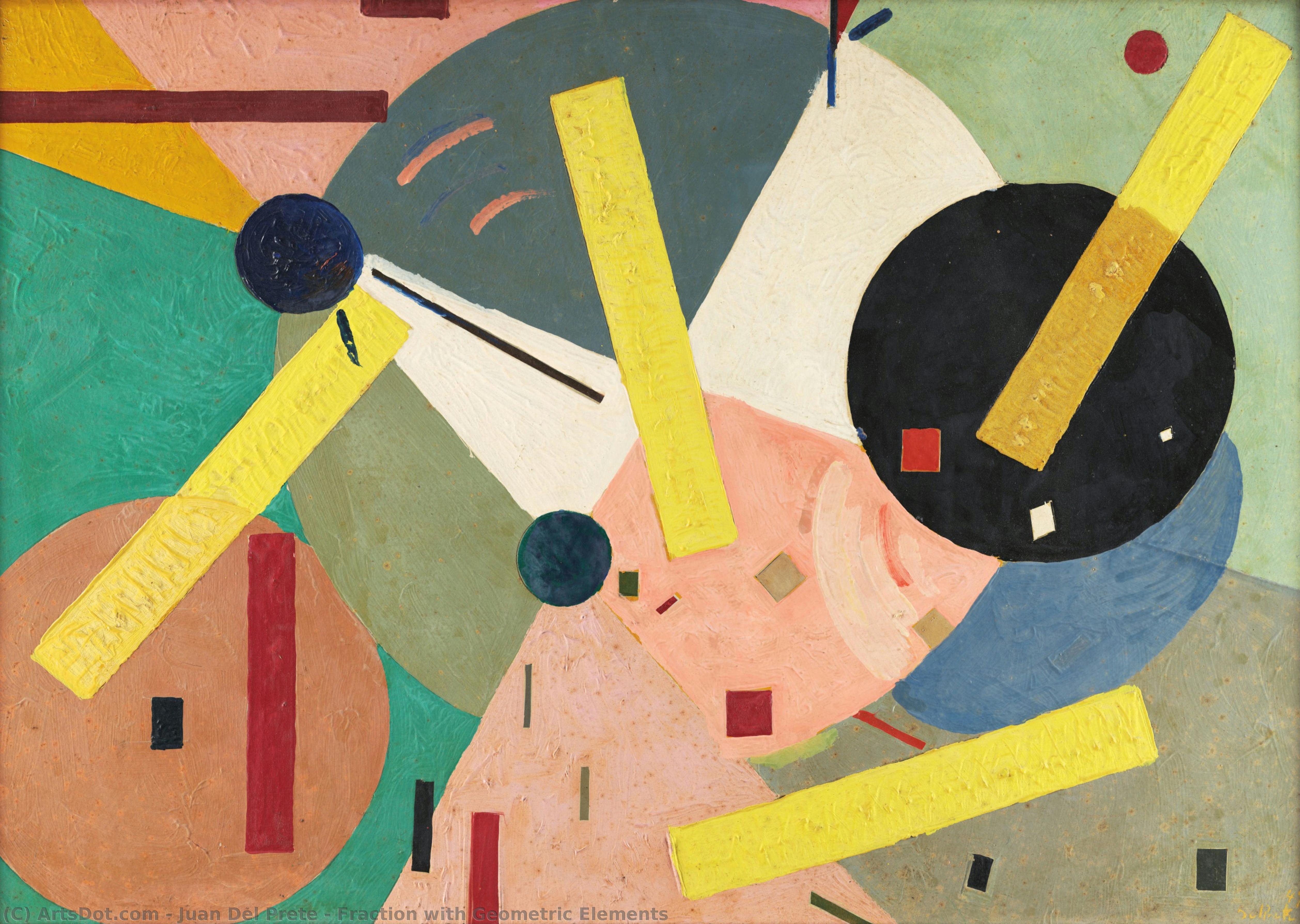 Fraction With Geometric Elements — Juan Del Prete