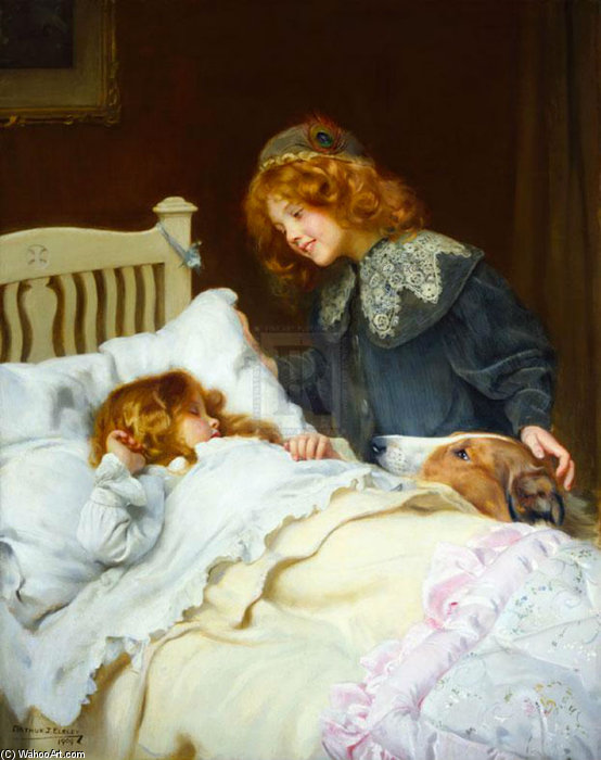 It's Christmas Morning — Arthur John Elsley