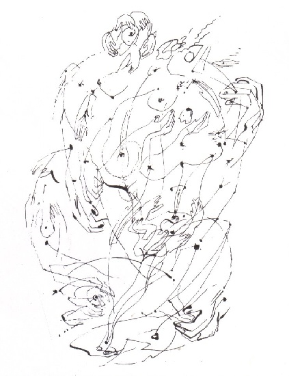 Automatic Drawing 05 — André Masson