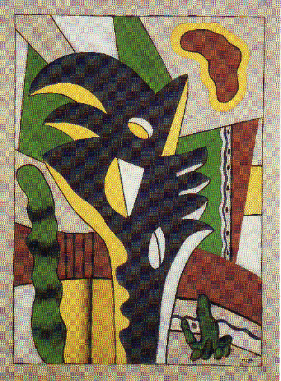 Der Große Blaue Hahn — Fernand Léger