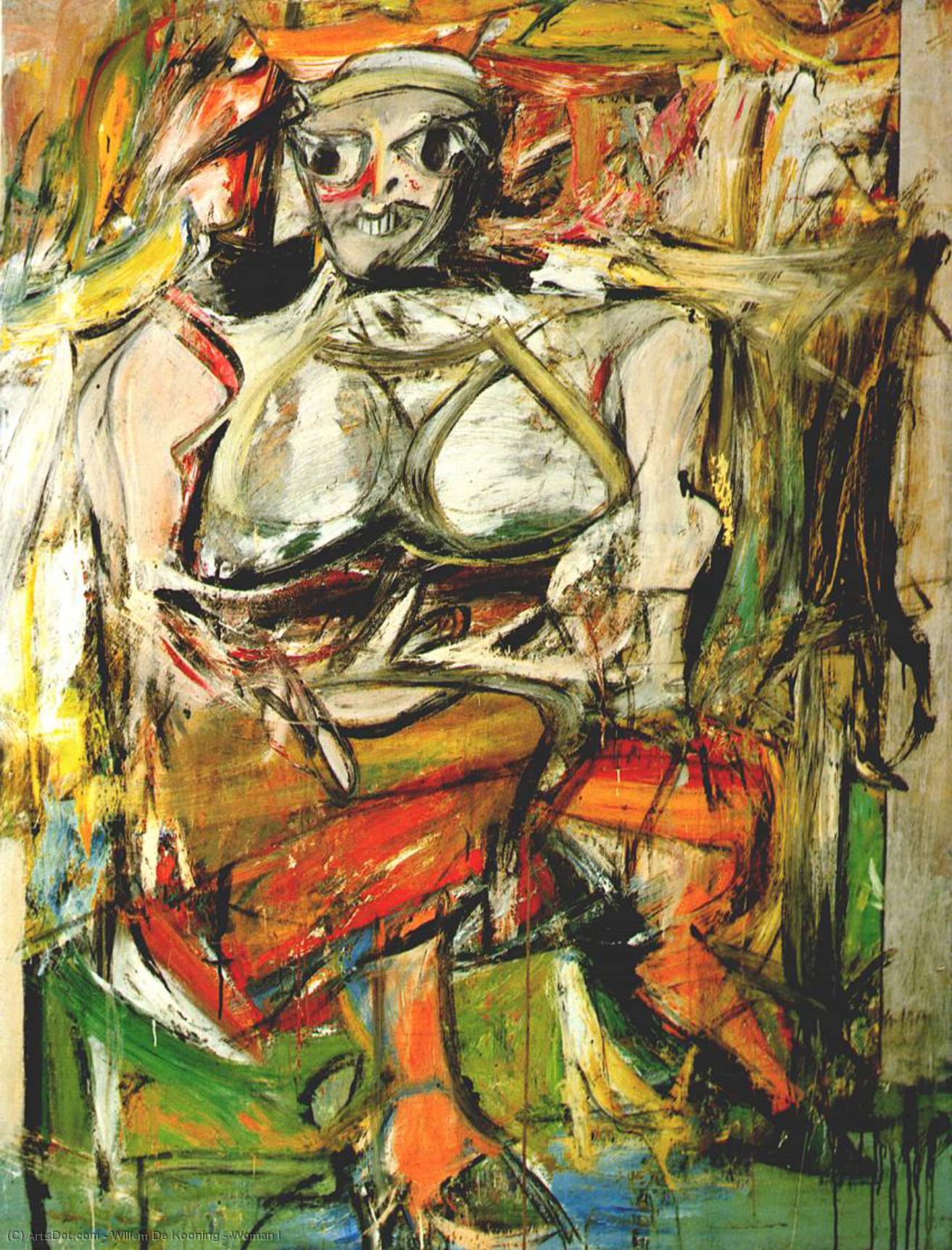 Willem de Kooning - Donna I