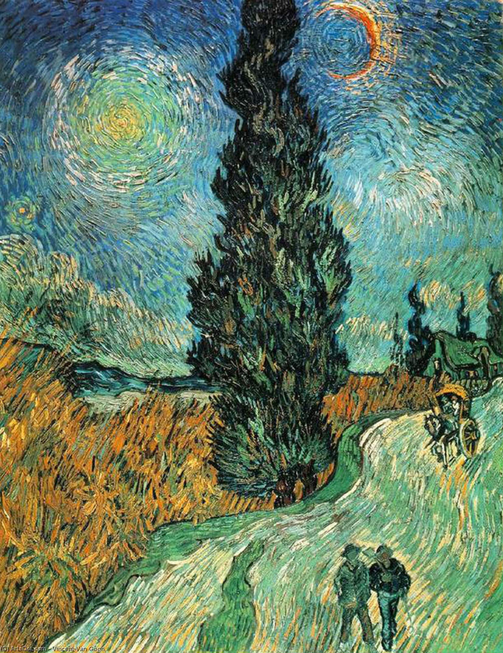 Cypress Star — Vincent Willem Van Gogh