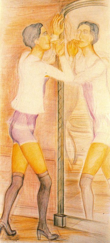 Roberte Nello Specchio — Balthus