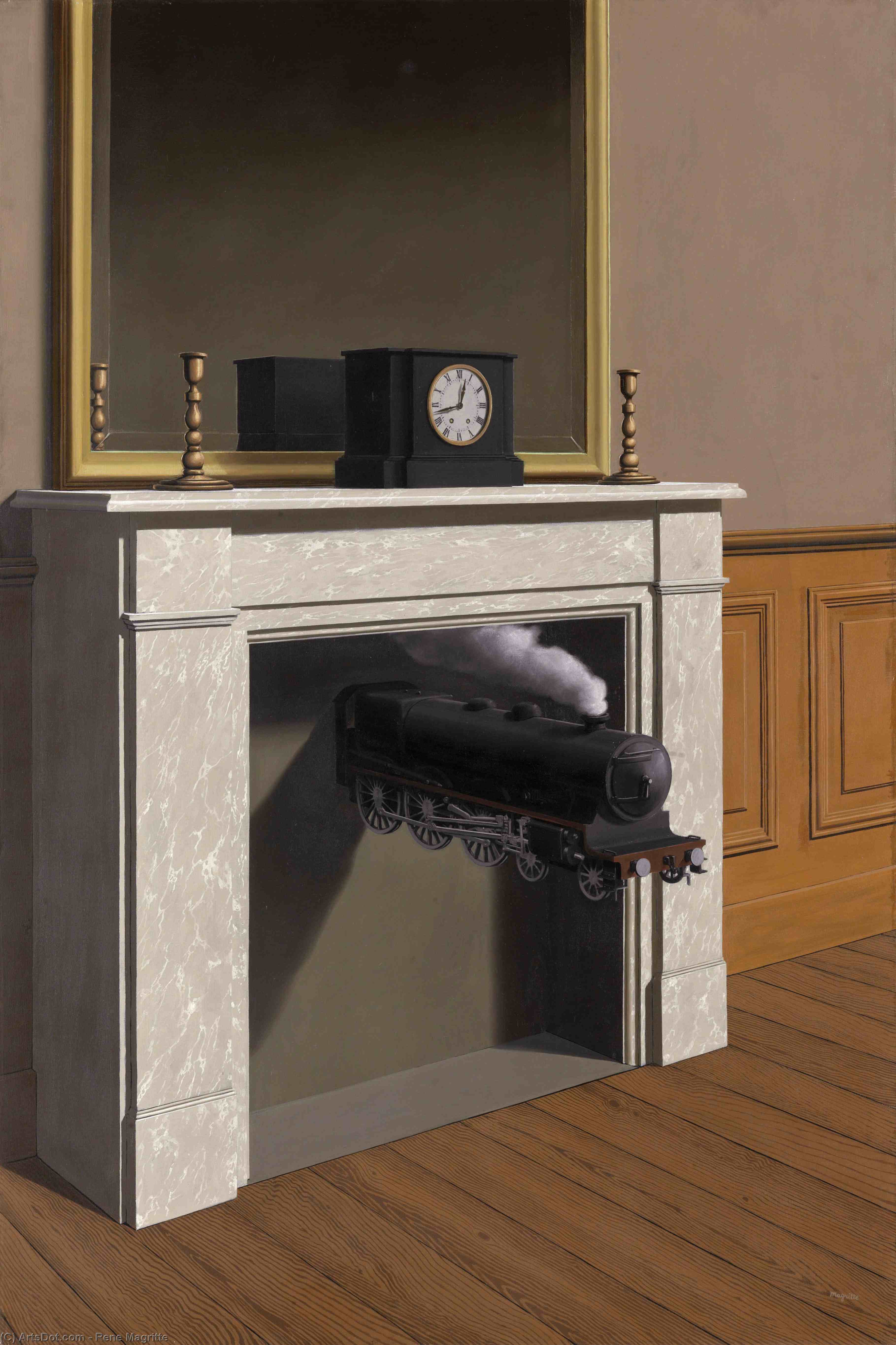 René Magritte - Tiden forstenet