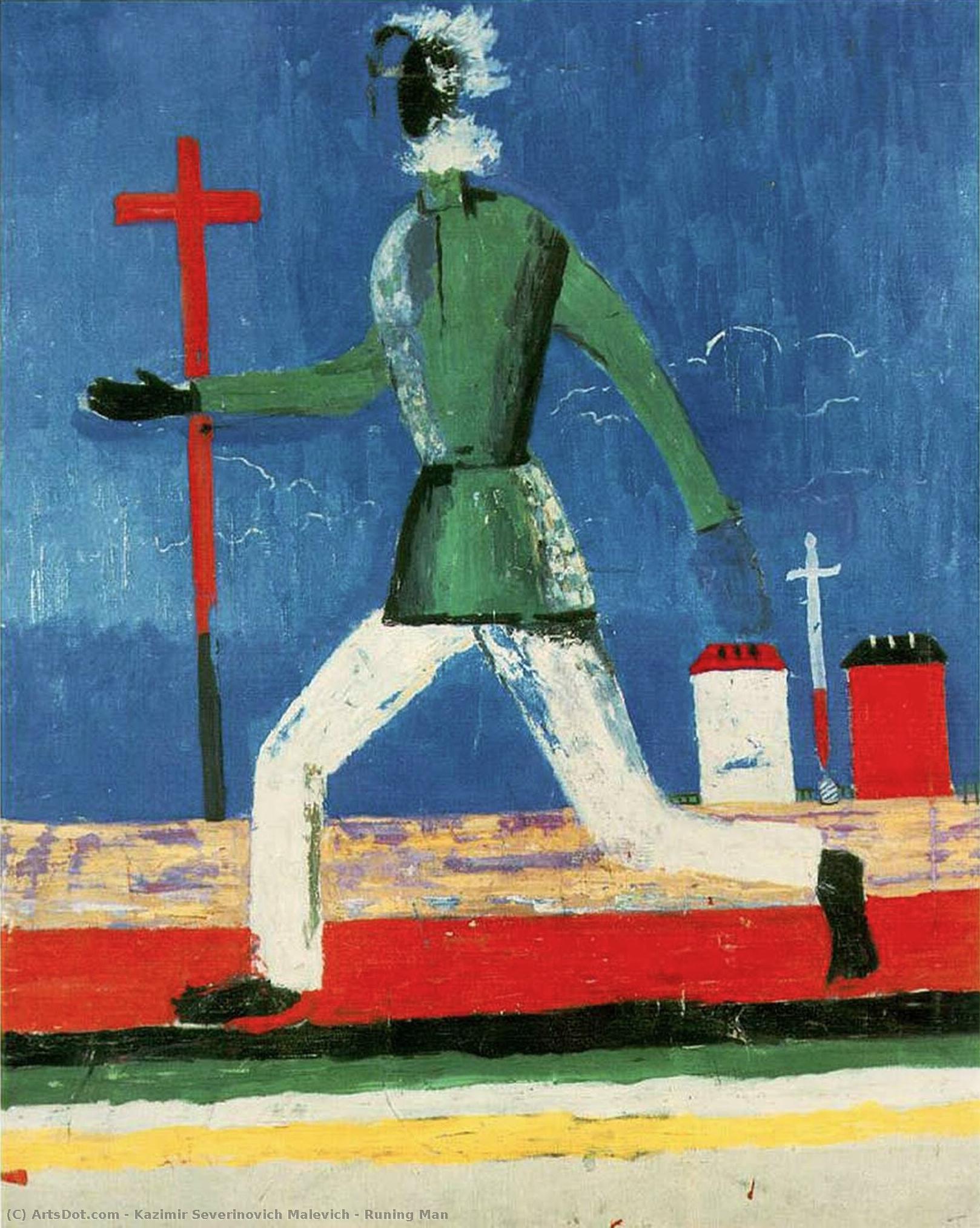 Runing Man — Kazimir Malevich