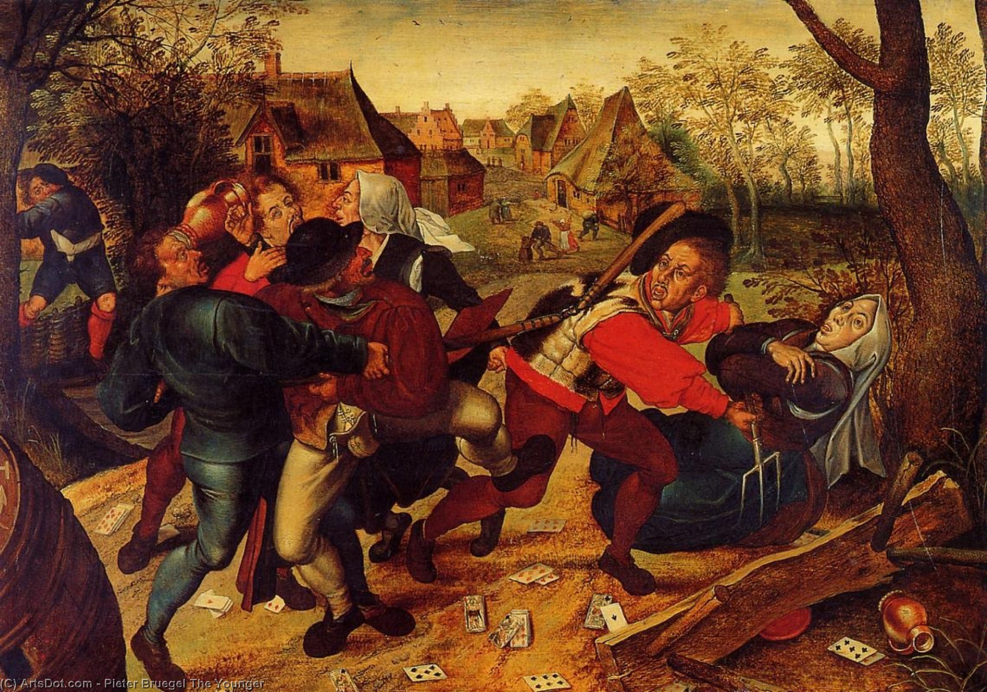 Питер Бројгел Млађи - Peasant Brawl