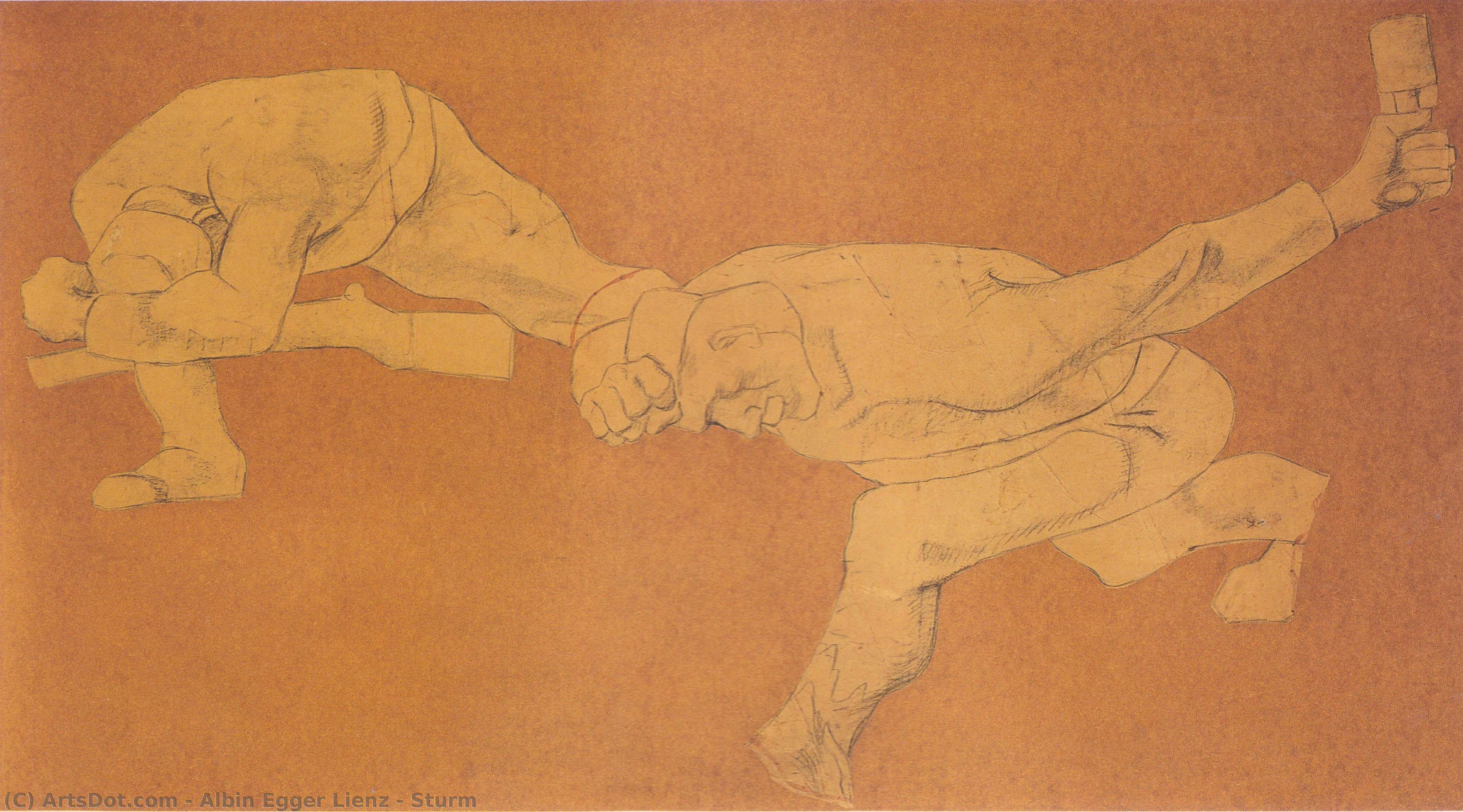 Sturm — Albin Egger Lienz