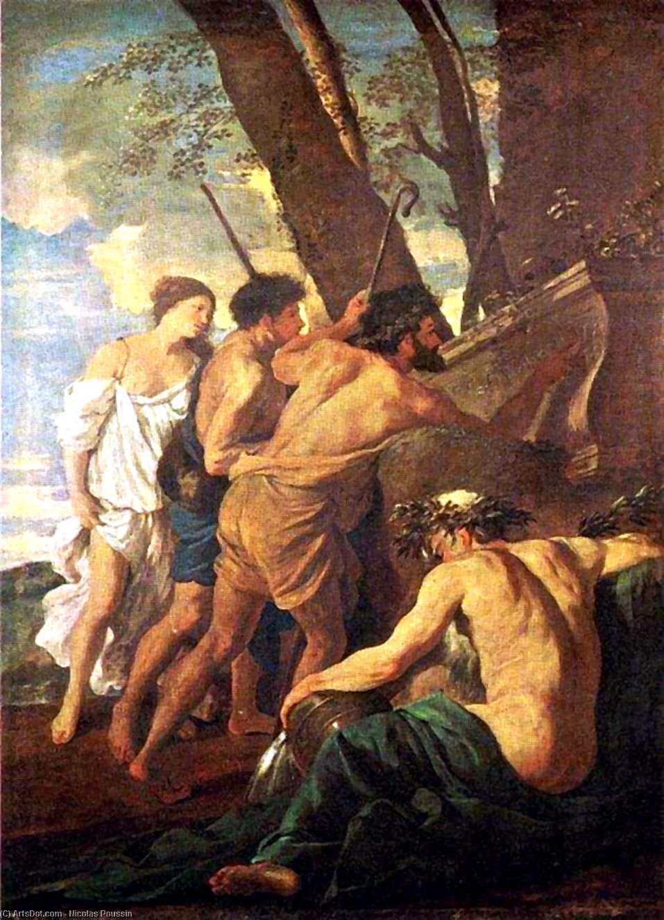 Pastori D'arcadia — Nicolas Poussin