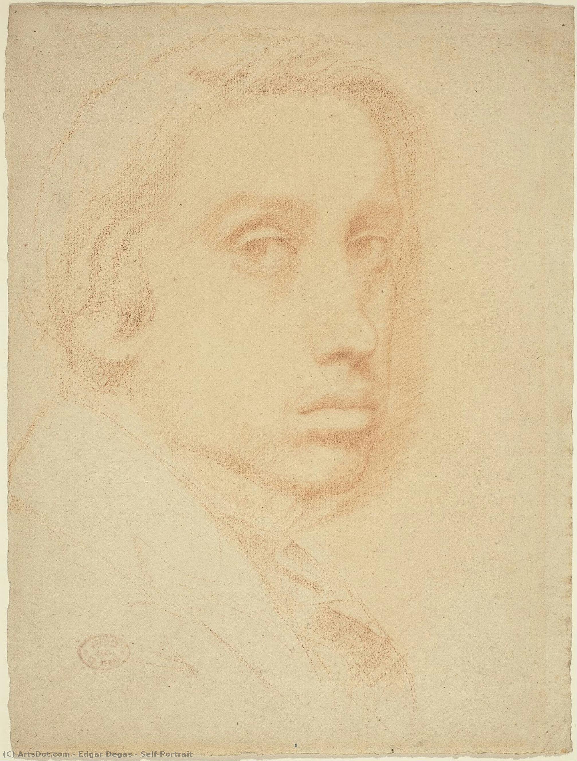 Autoportrait — Hilaire-germain-edgar Degas