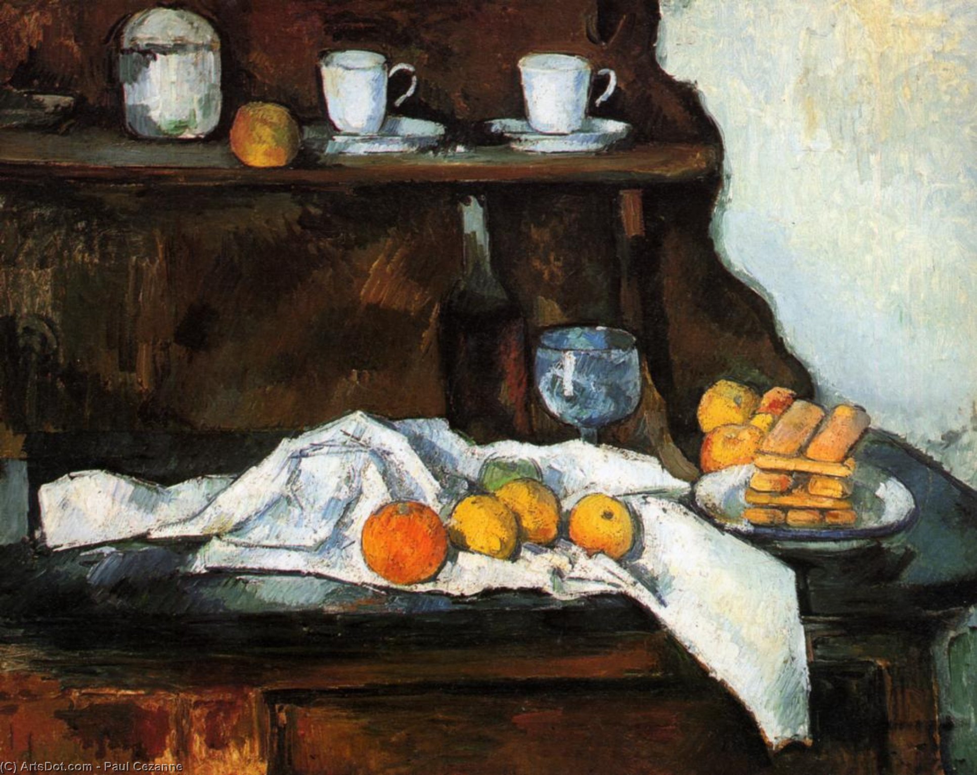 Paul Cézanne - The Buffet