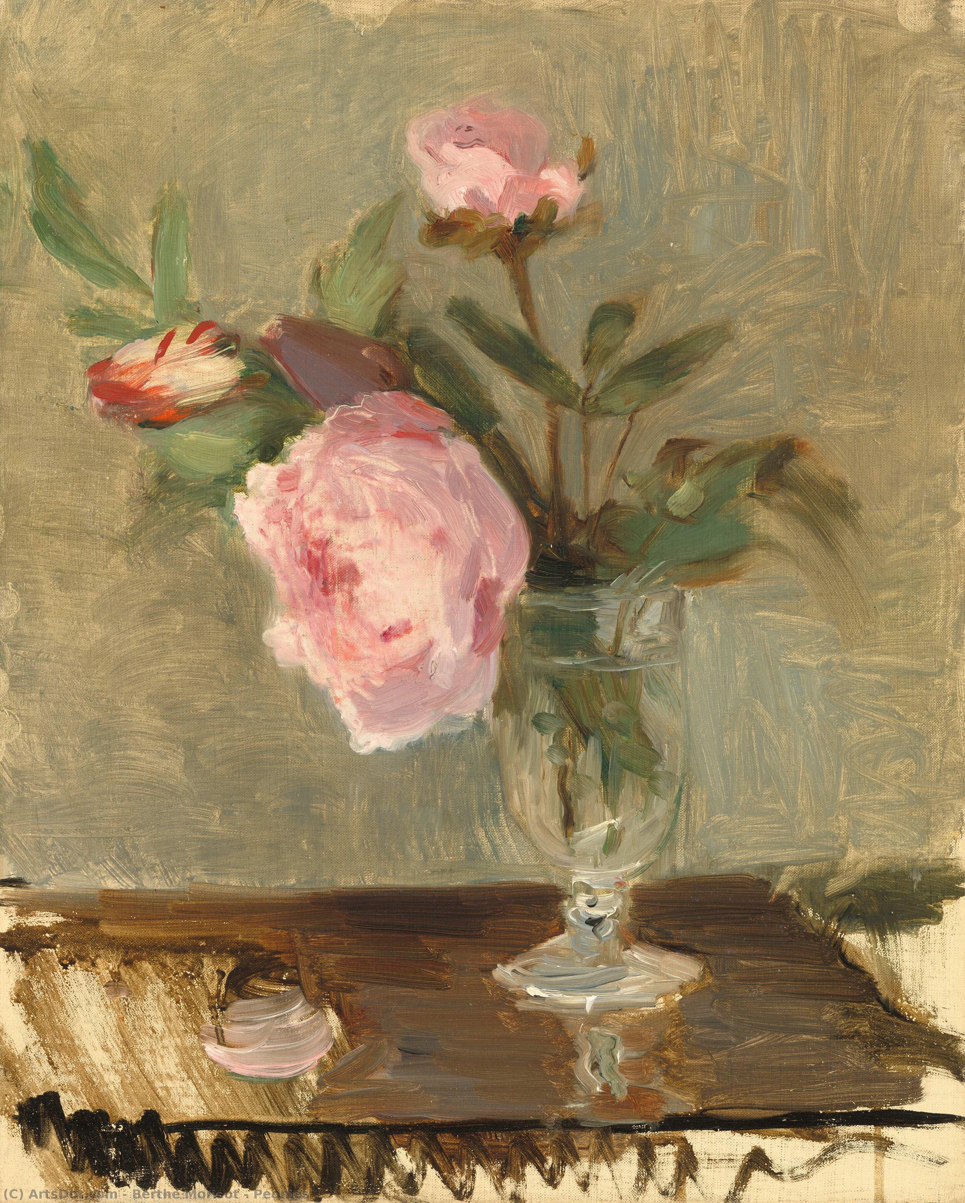 Peonies — Berthe Morisotová