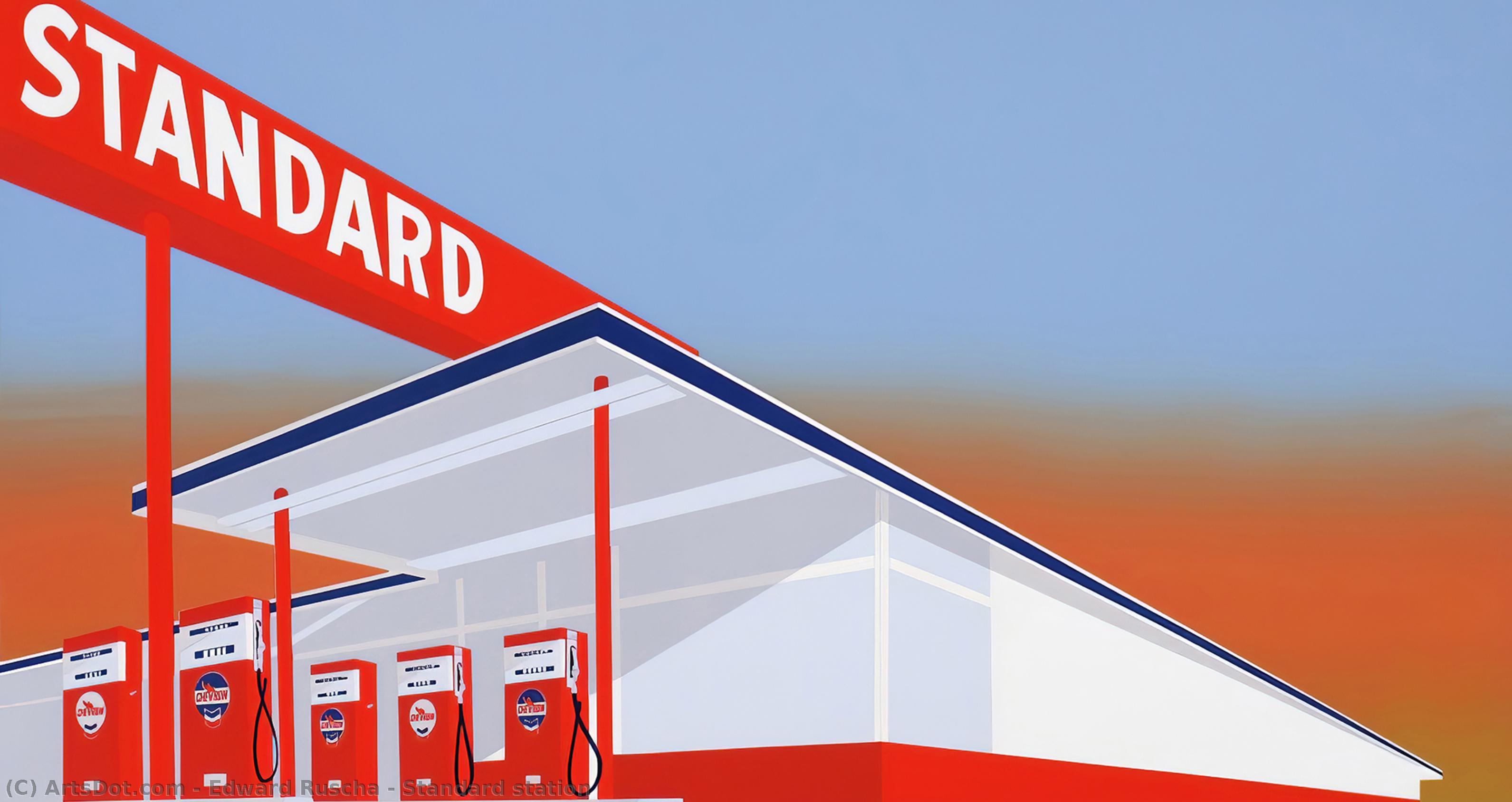 Standard Station — Edward Ruscha