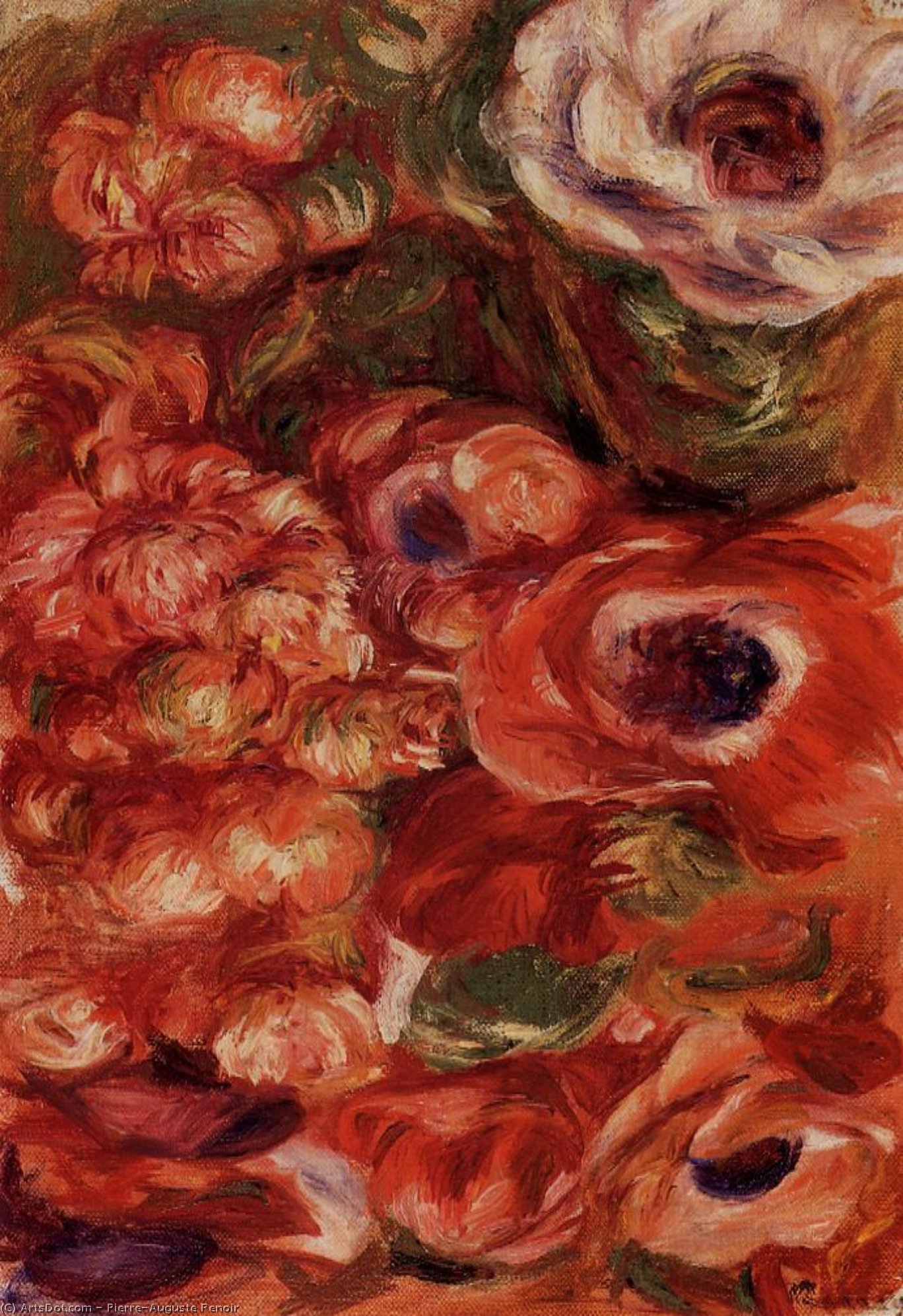 Anemoni 3 — Pierre-auguste Renoir