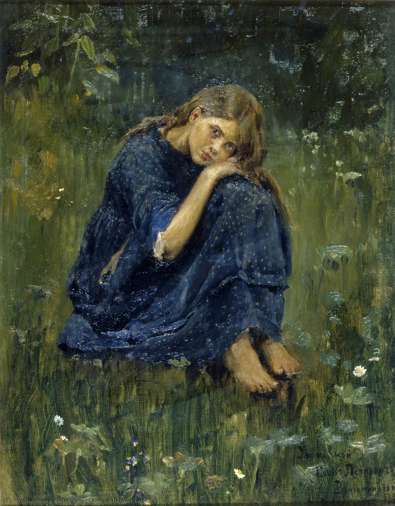 Alionushka — Victor Vasnetsov