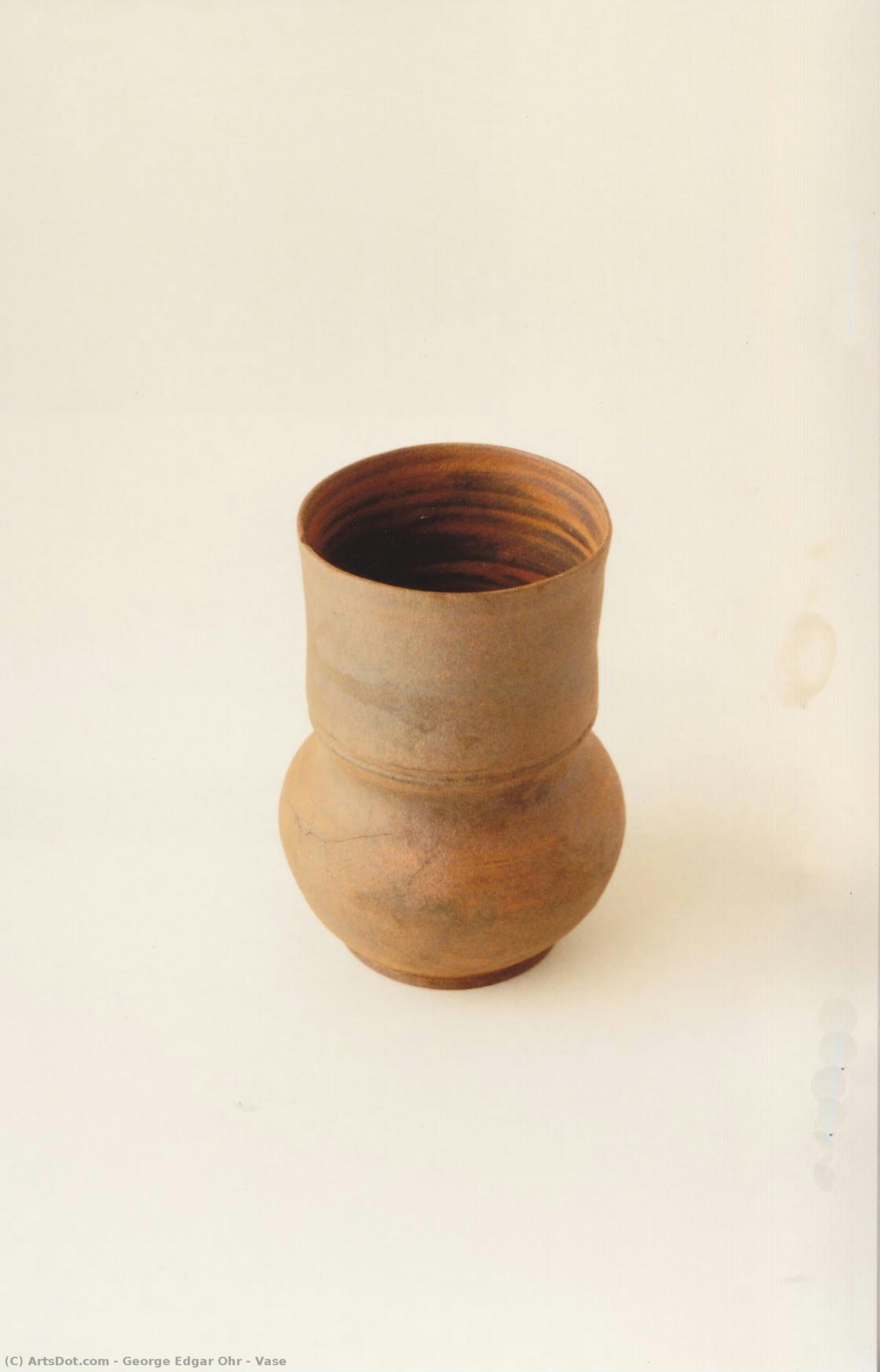 Vase — George Edgar Ohr (il Poterino Pazzo Di Biloxi)