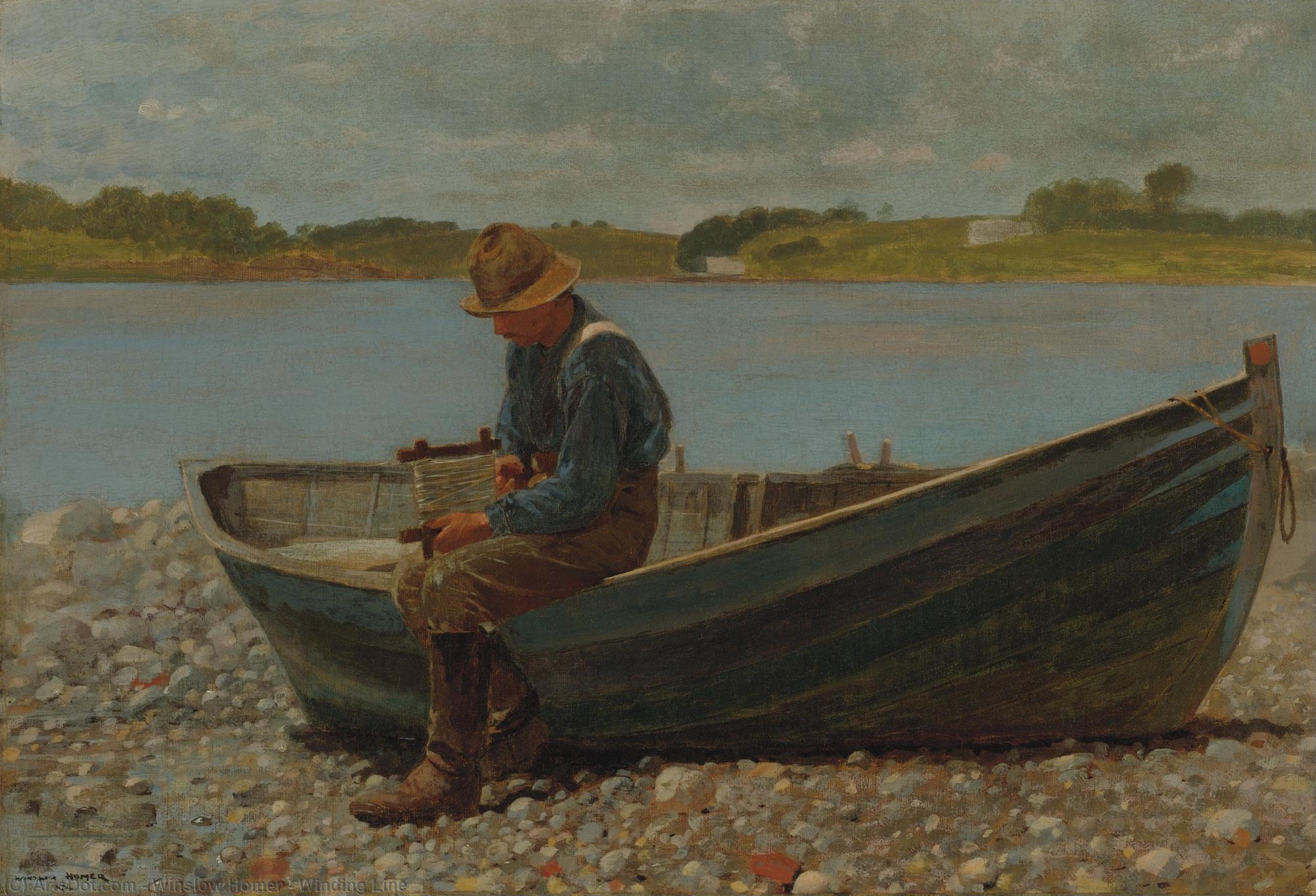 Winslow Homer - Winding Line