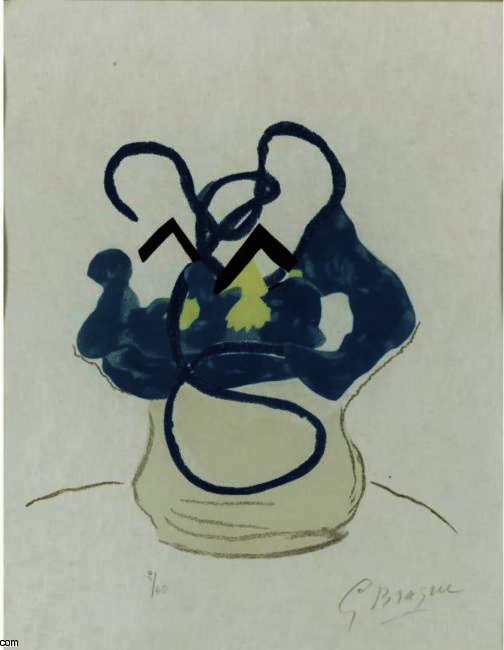 Blue Flowers — Georges Braque