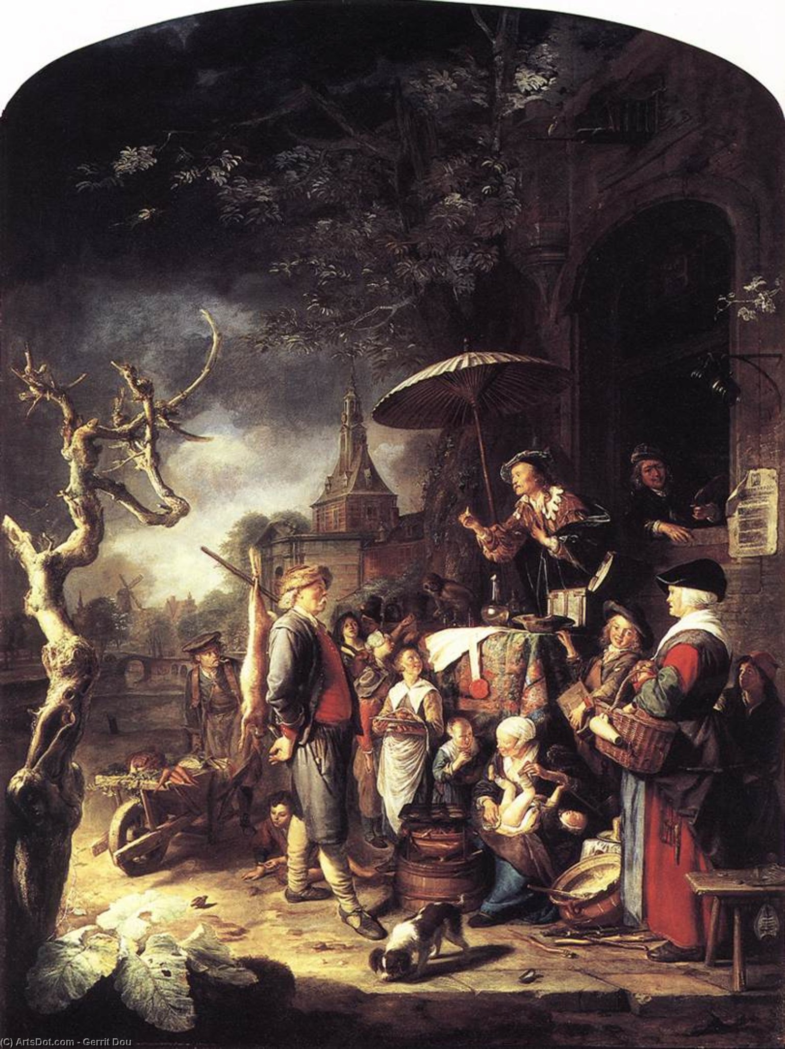 Gerard Dou - The Quack