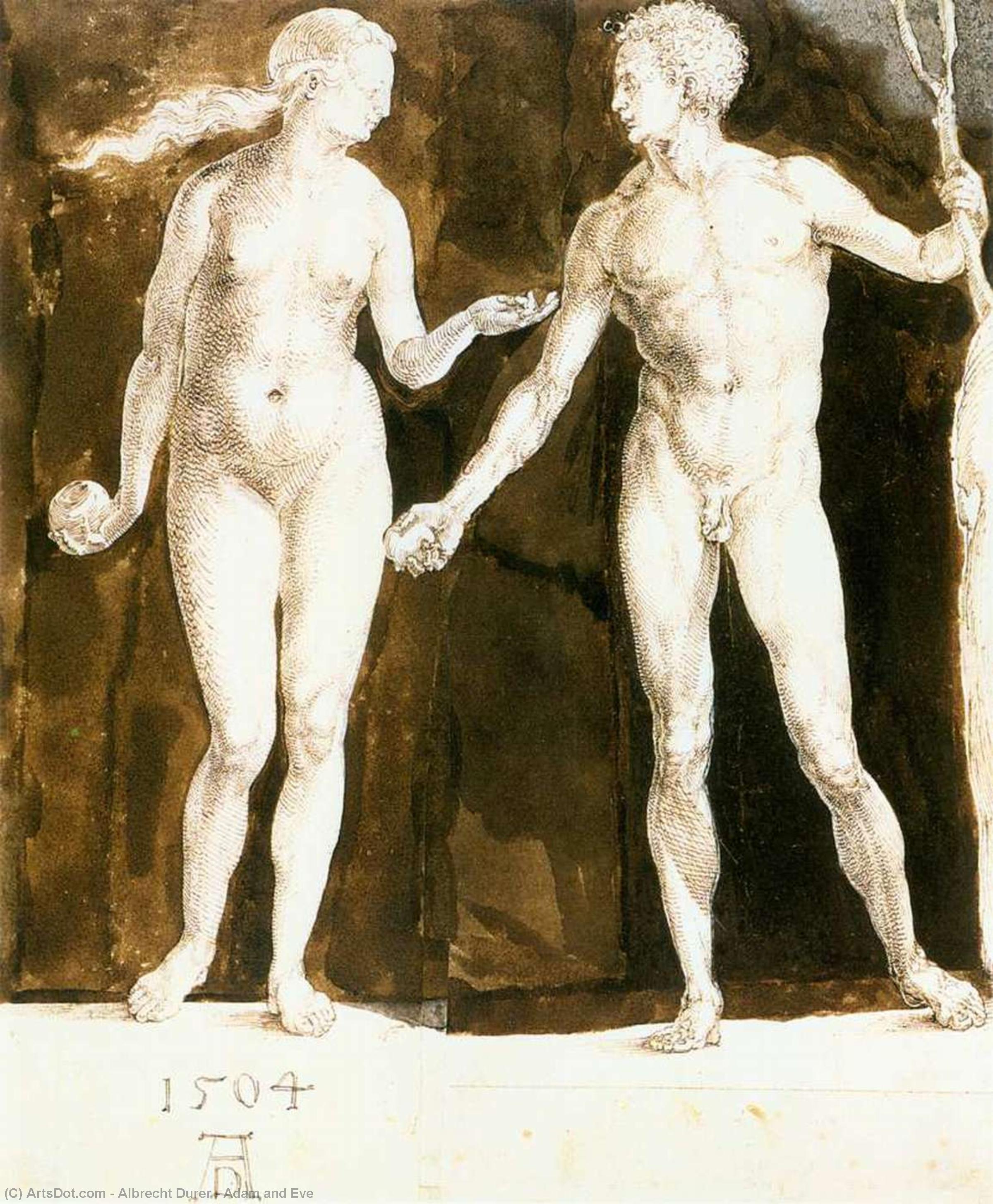 Adam Ja Eeva — Albrecht Dürer
